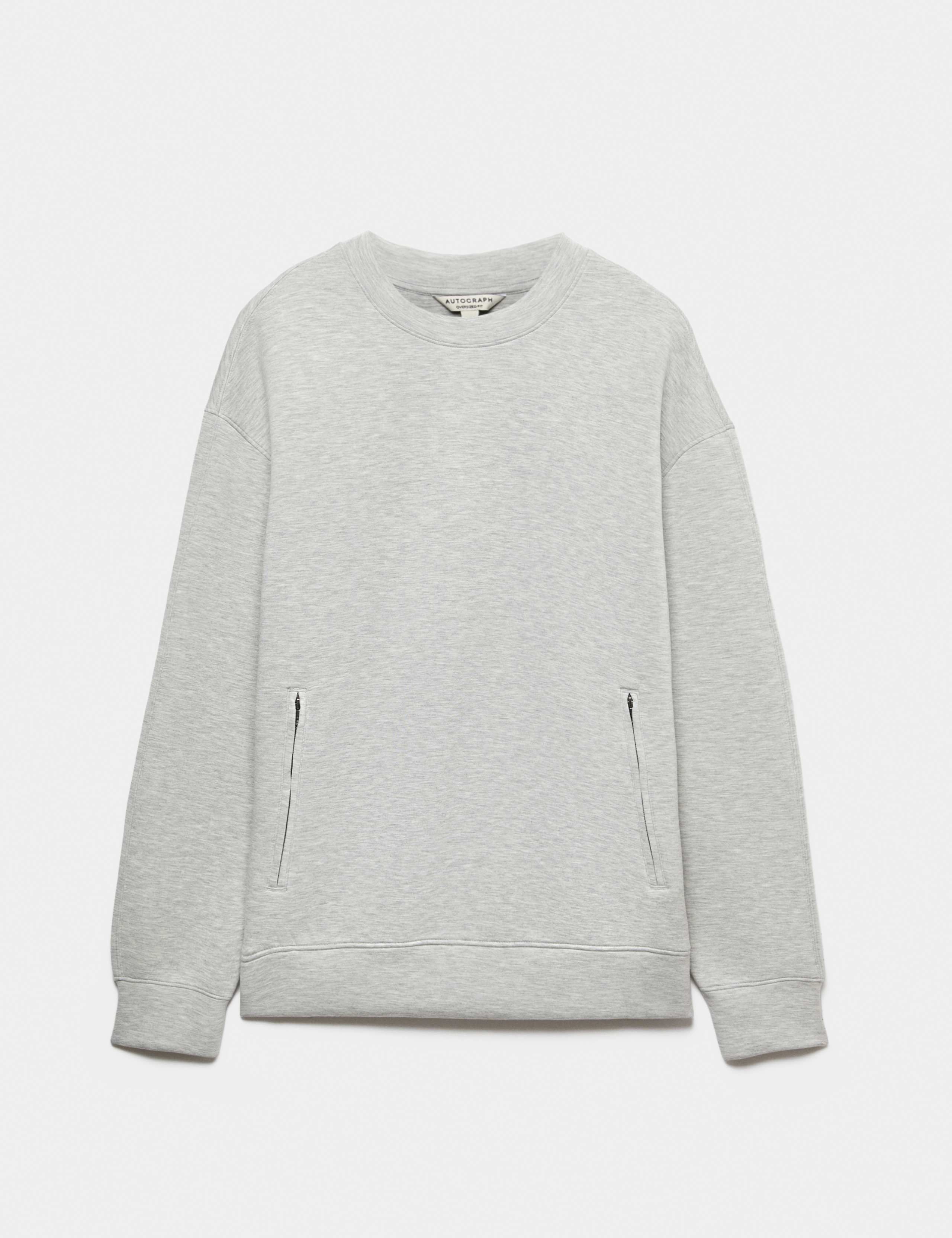 Scuba Jersey Crew Neck Sweatshirt