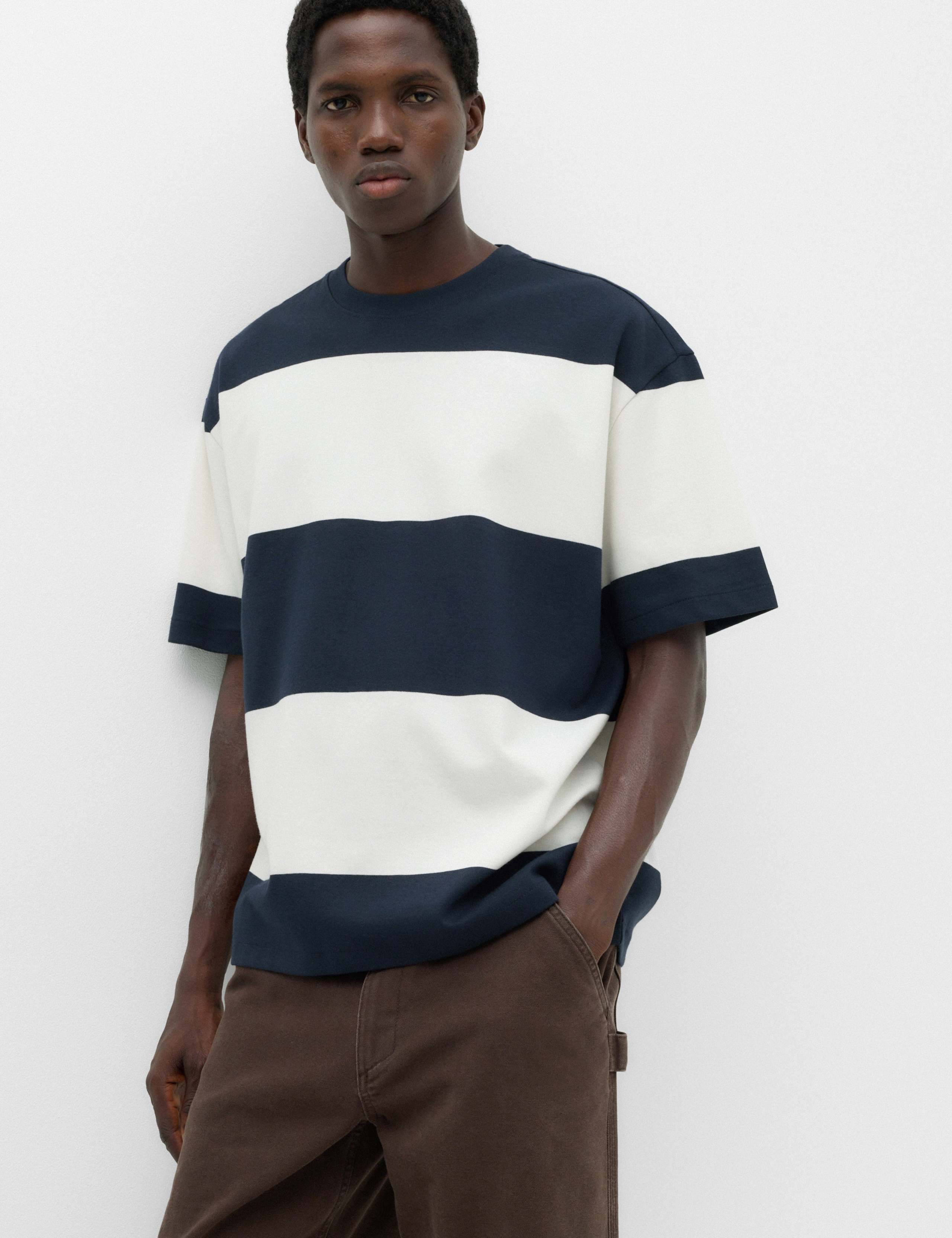 Ultimate Oversized Striped T-Shirt