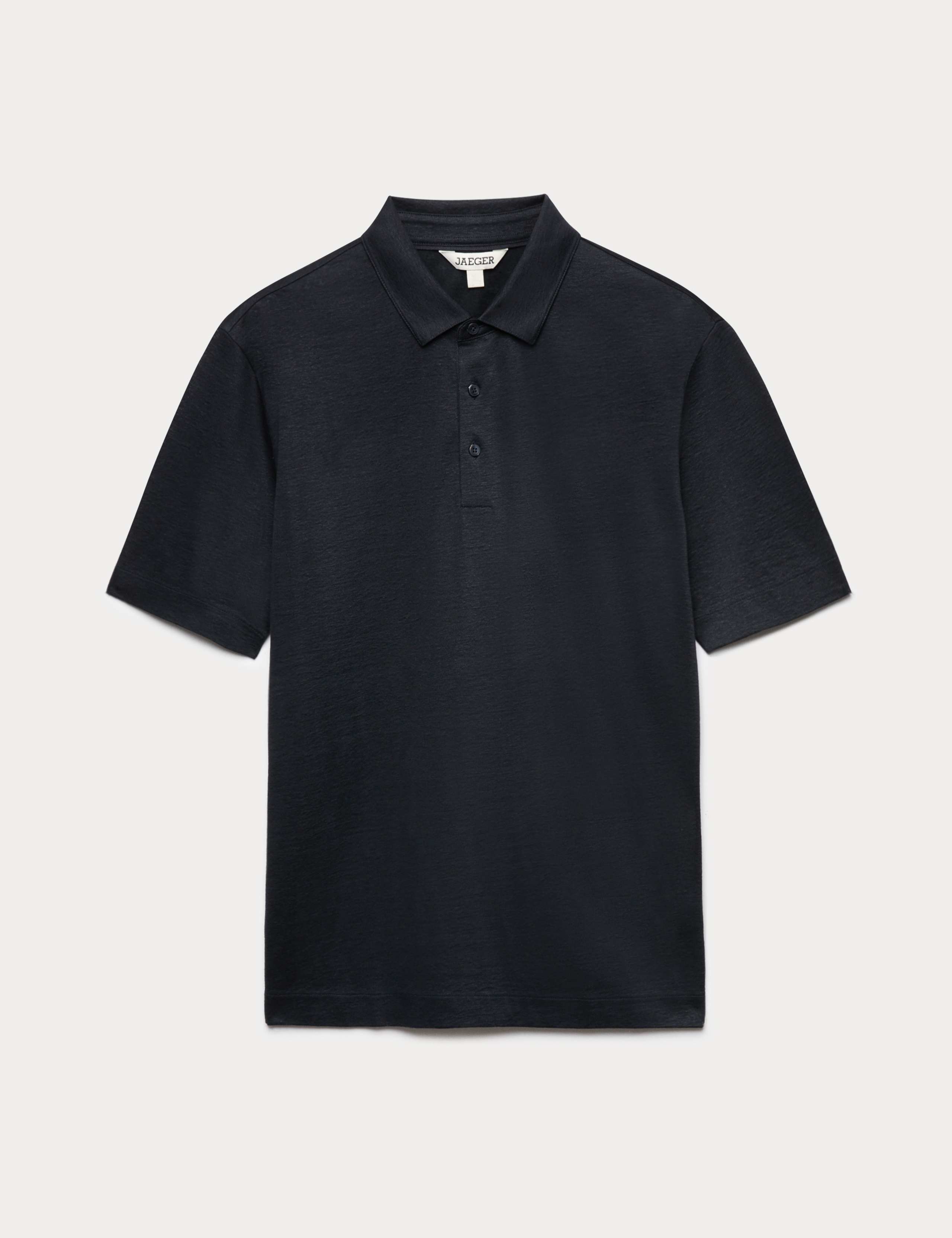 Pure Linen Polo Shirt