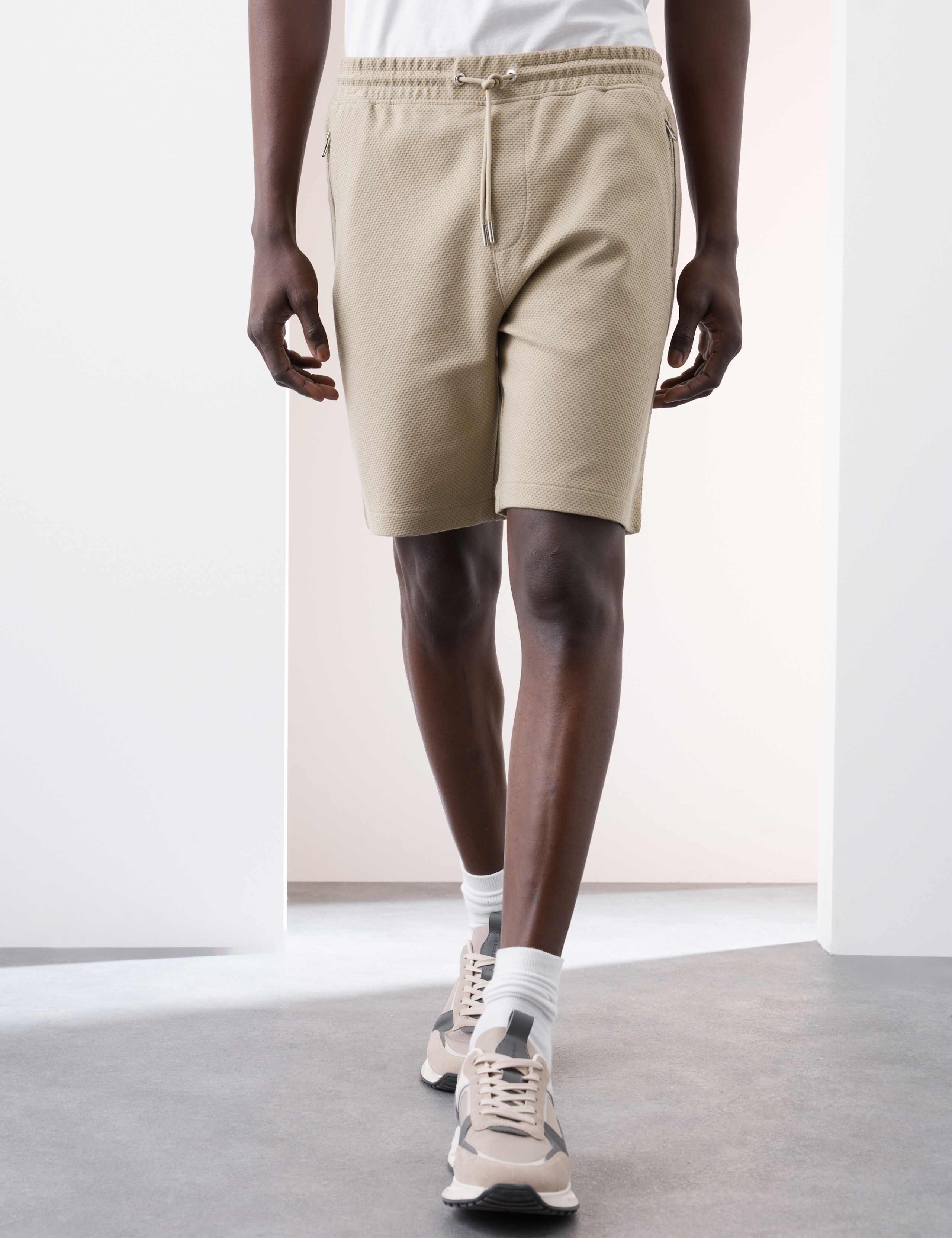 Cotton Rich Waffle Shorts