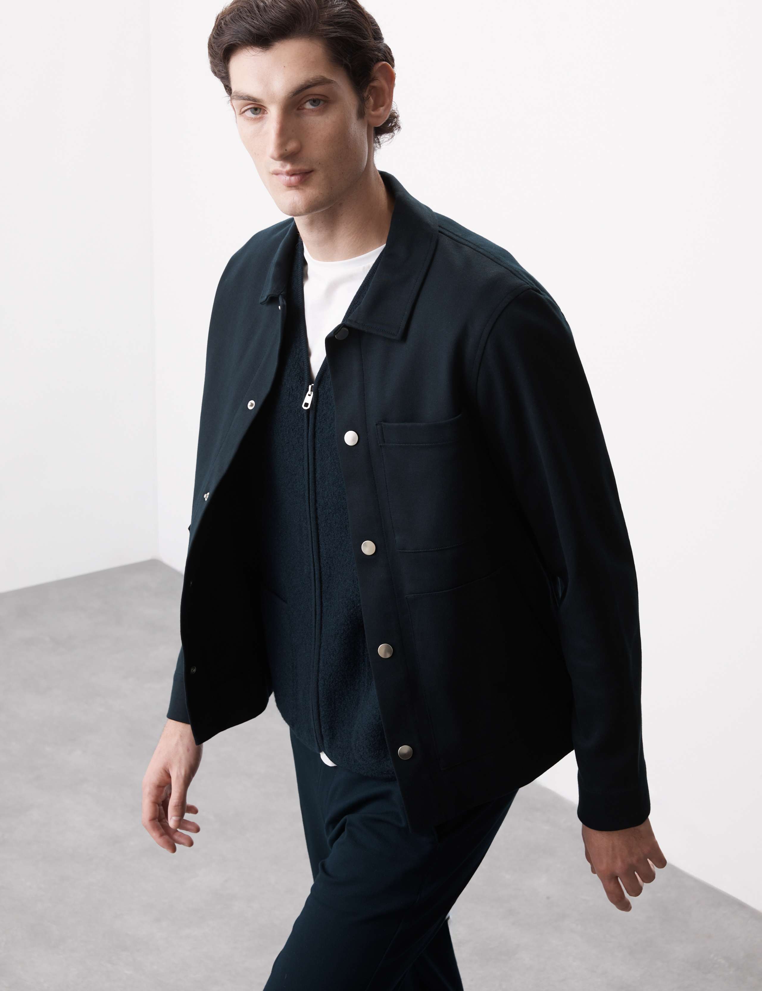 Pure Cotton Heavyweight Overshirt
