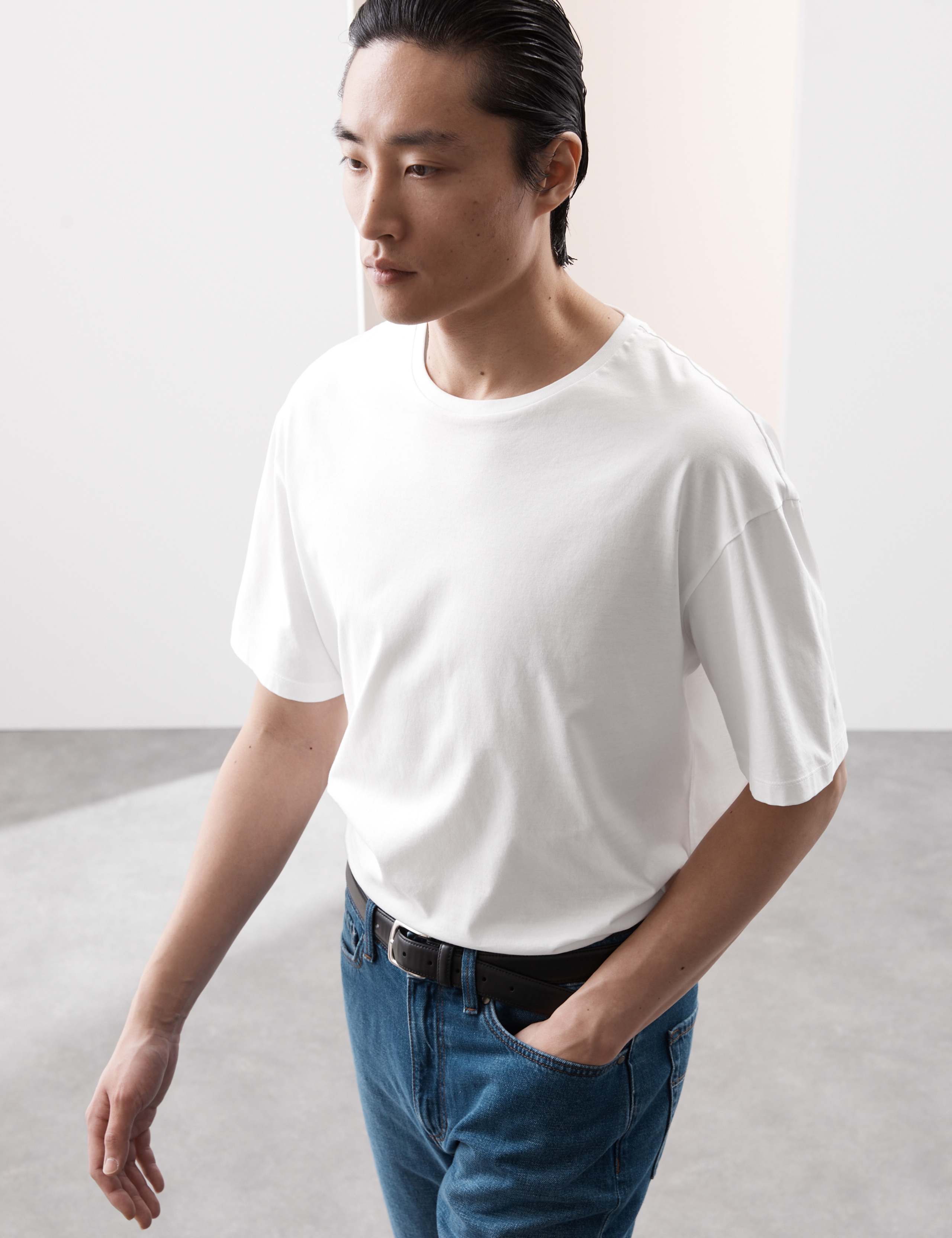 Pure Supima® Cotton Oversized T-Shirt