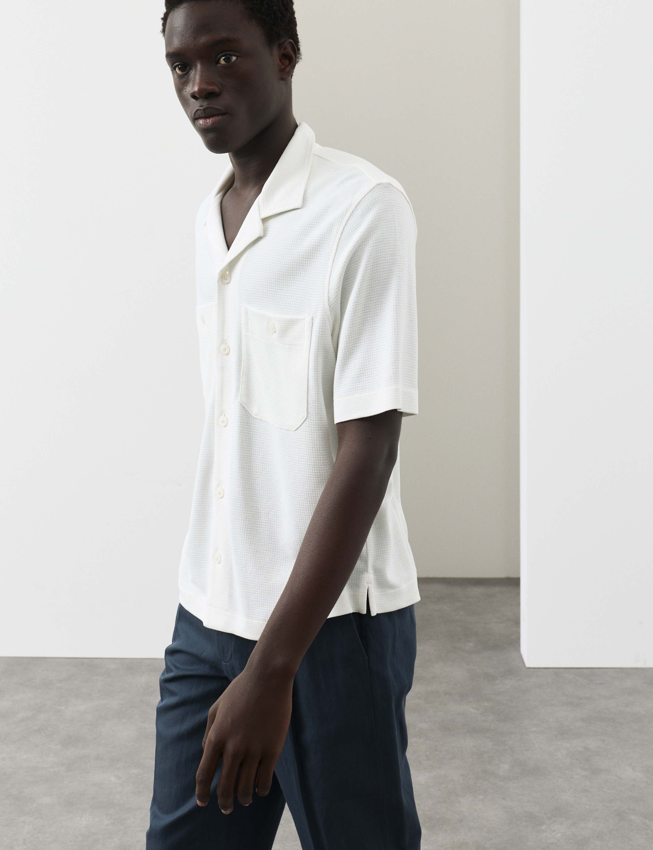 Cotton Modal Polo Shirt