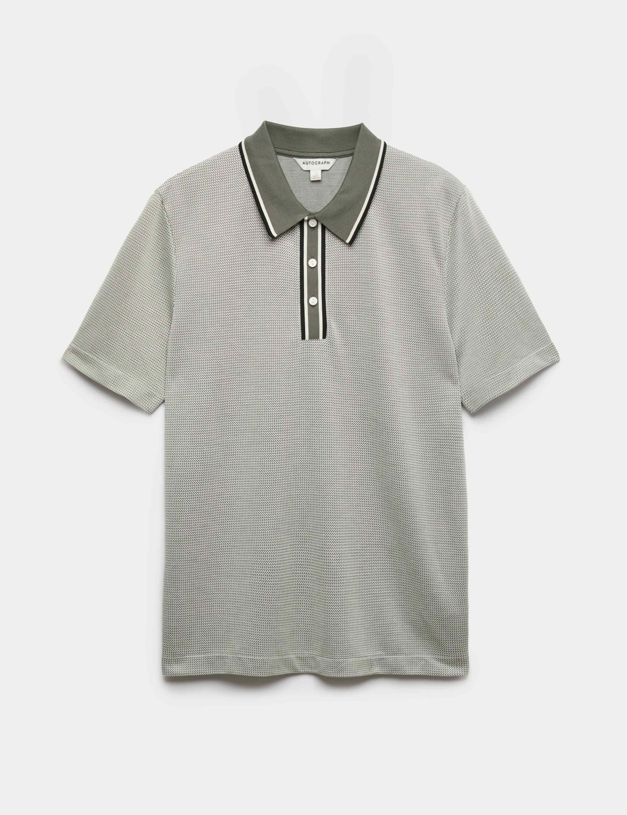 Modal Rich Tipped Soft Polo Shirt