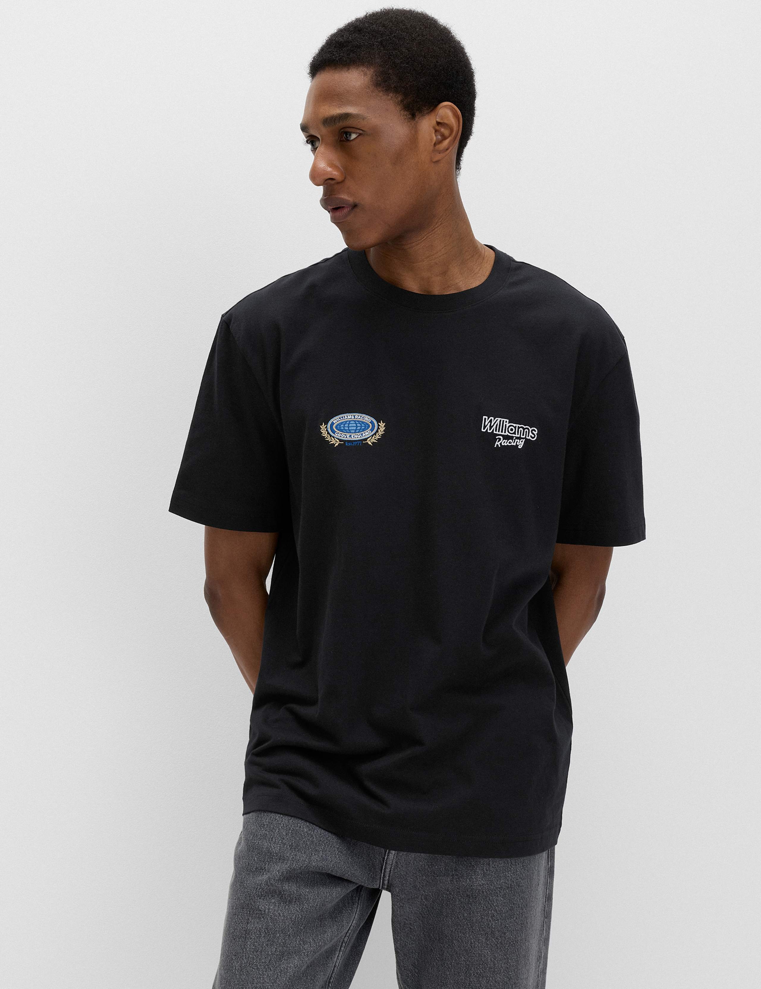 Pure Cotton Williams Racing Graphic T-Shirt