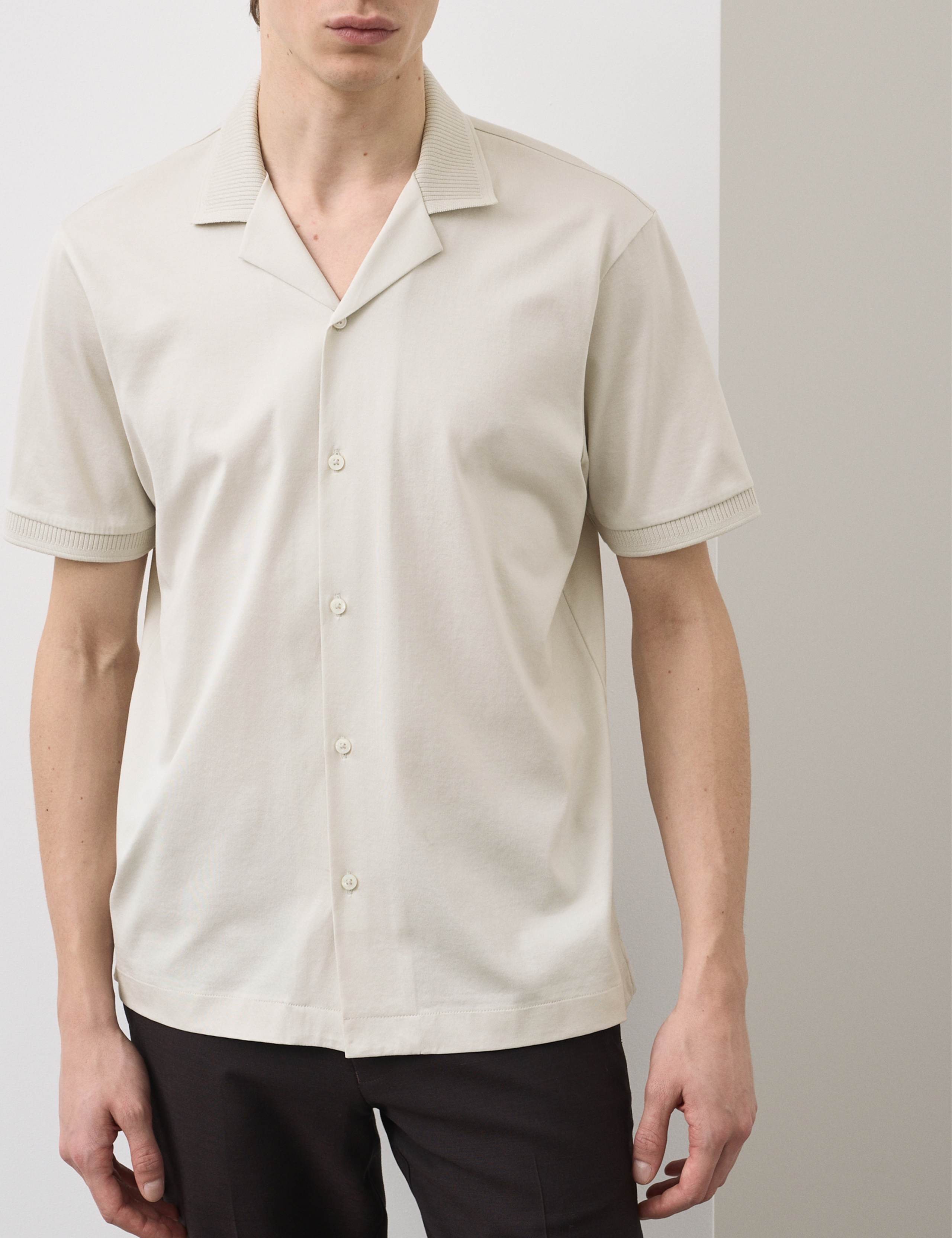 Regular Fit Pure Cotton Short Sleeve Shirt