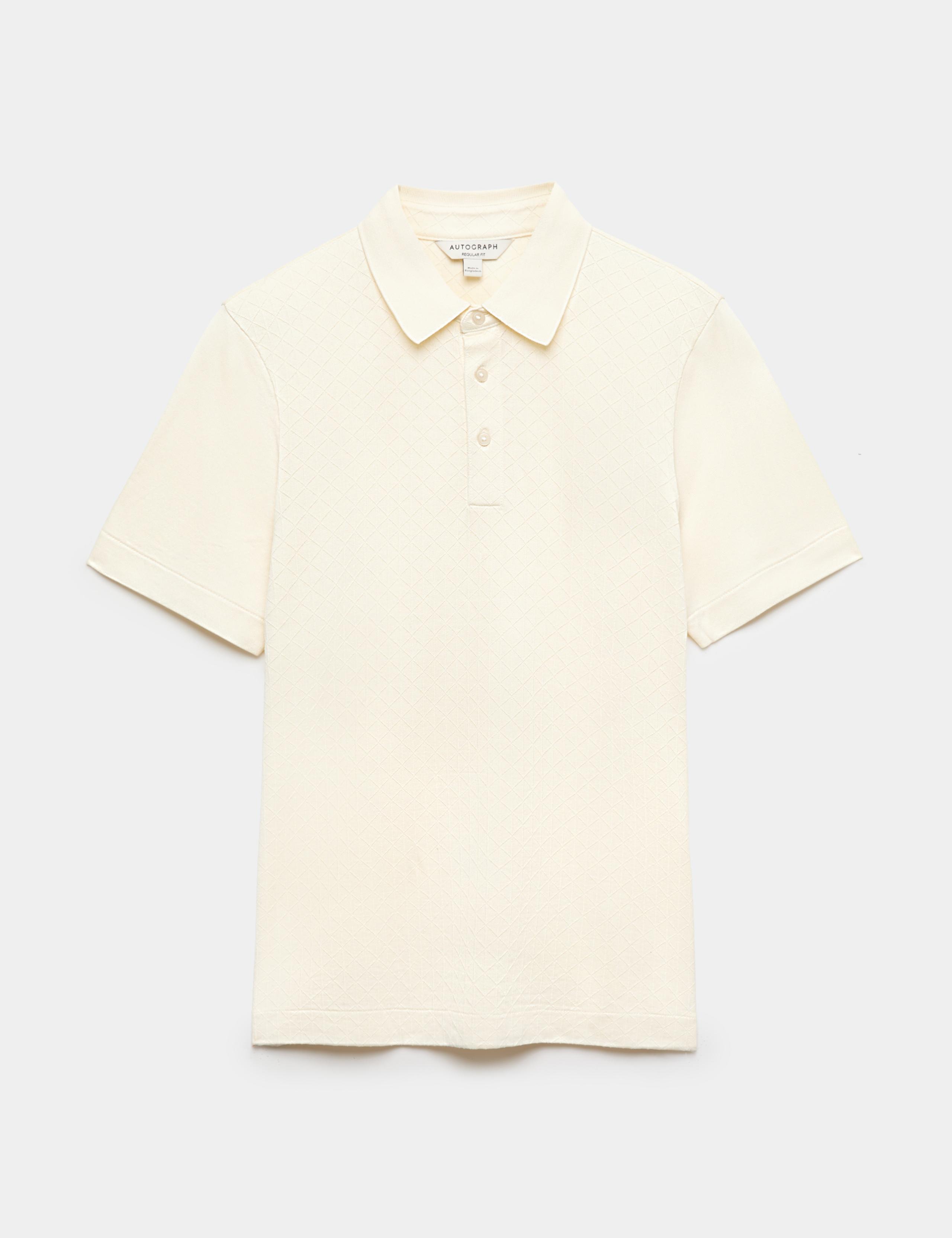 Cotton Rich Textured Polo Shirt