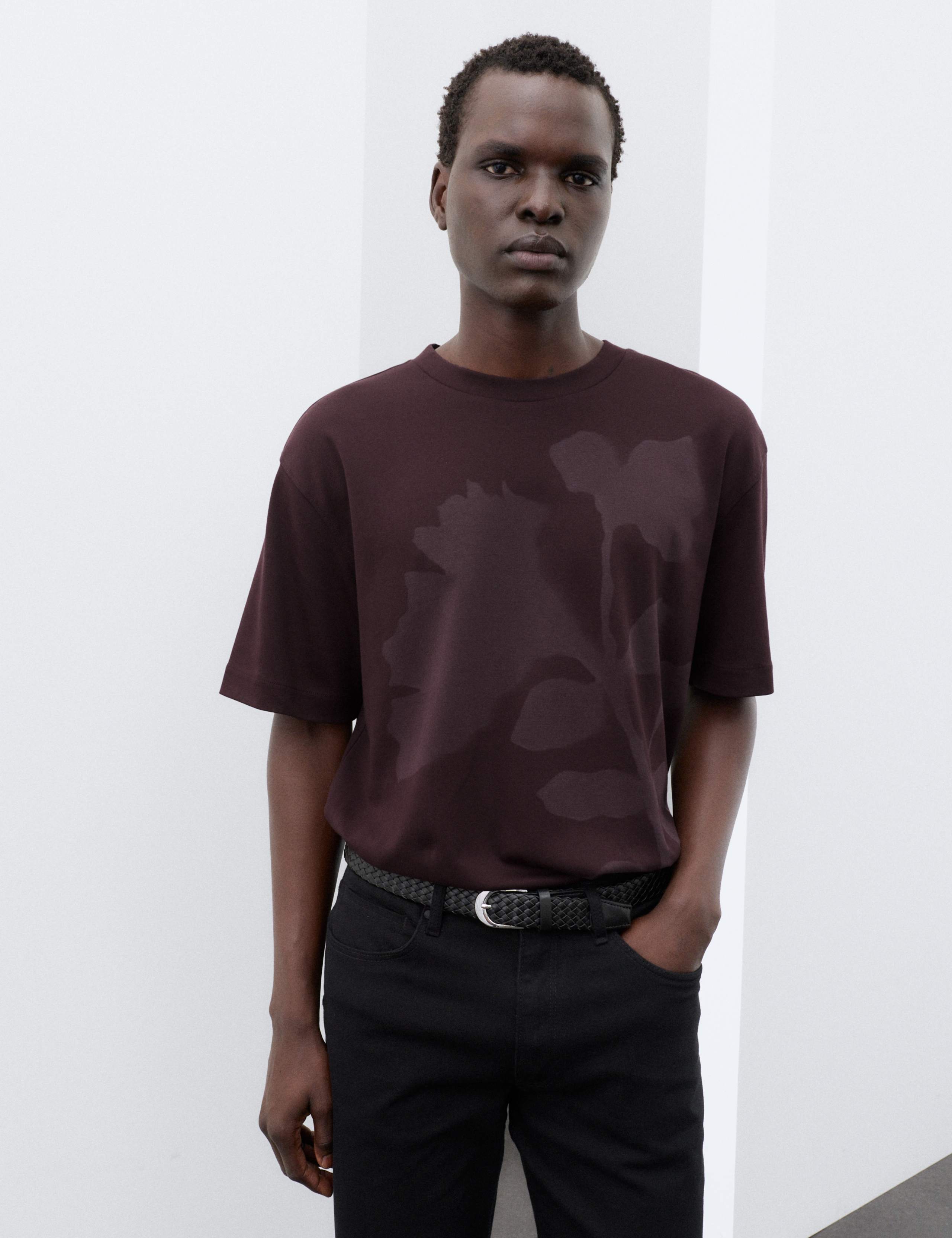 Oversized Pure Cotton Graphic T-Shirt