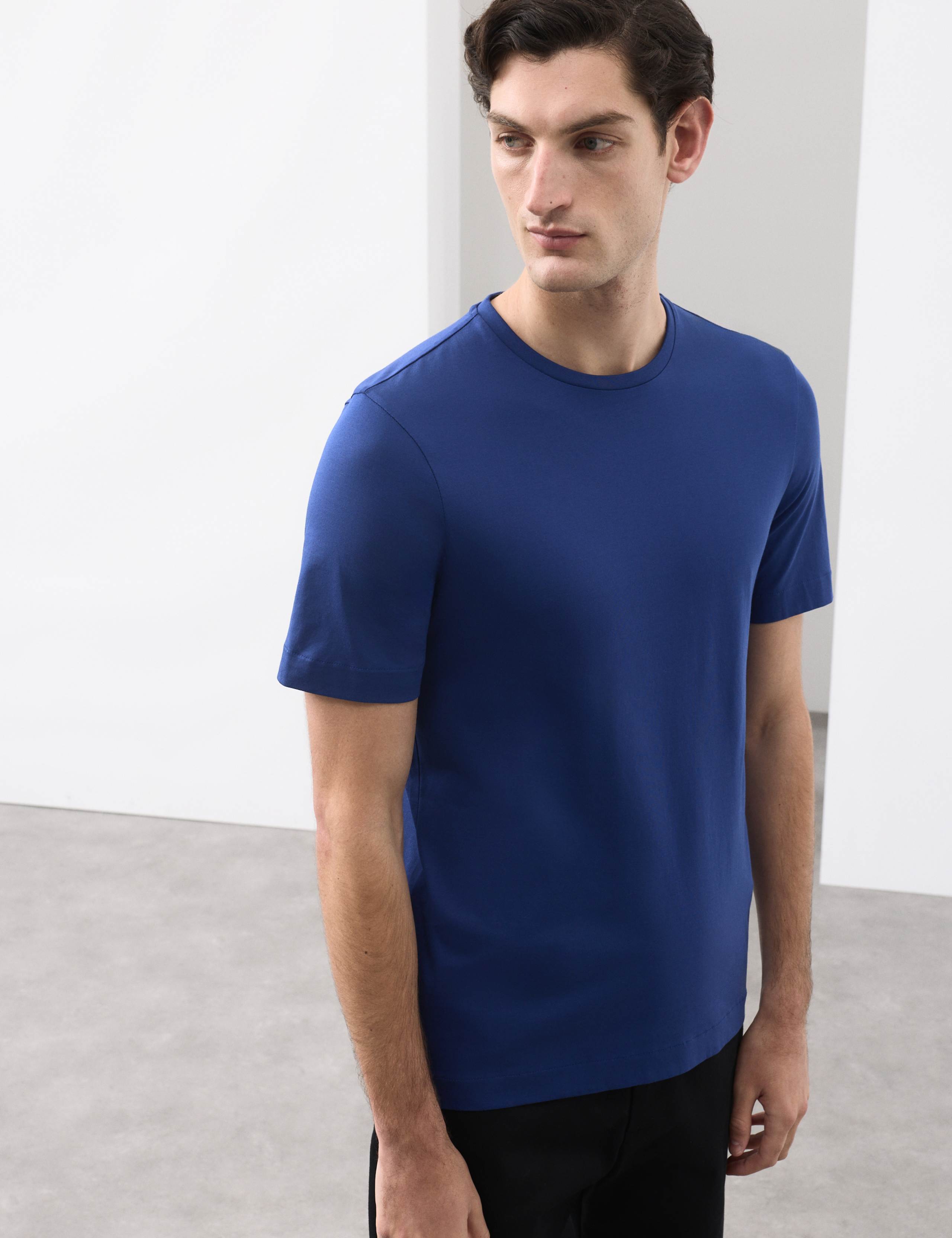 Pure Supima® Cotton Performance Crew Neck T-shirt