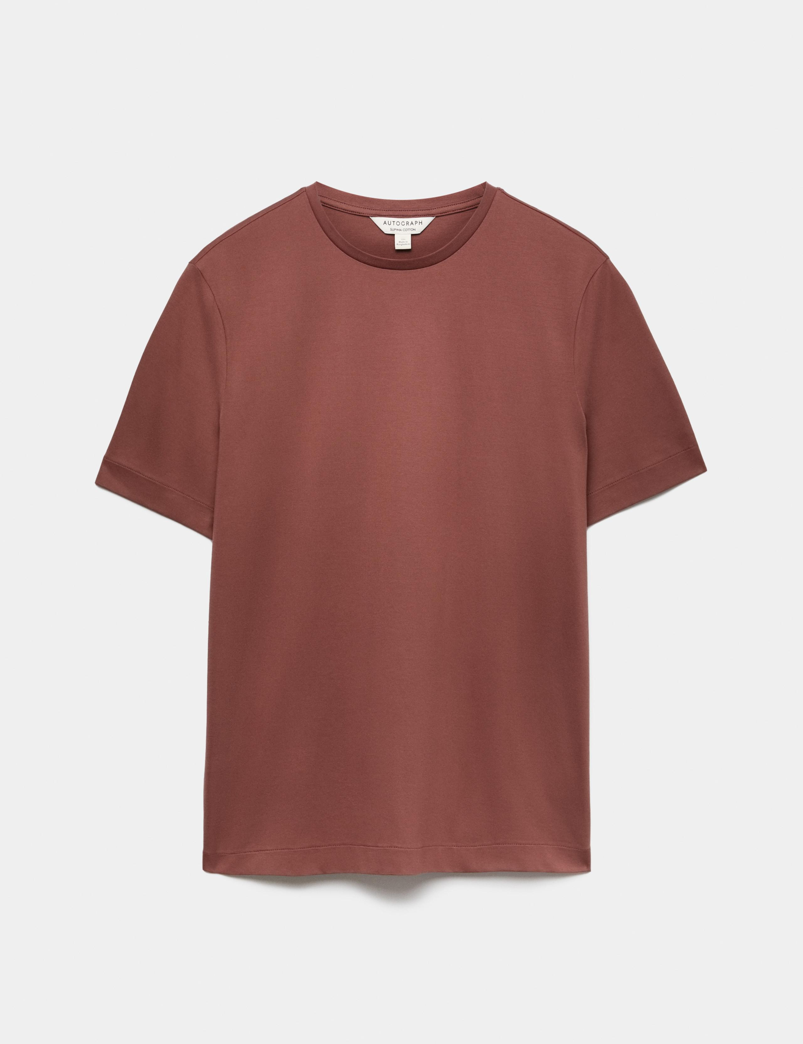 Pure Supima® Cotton Performance Crew Neck T-shirt