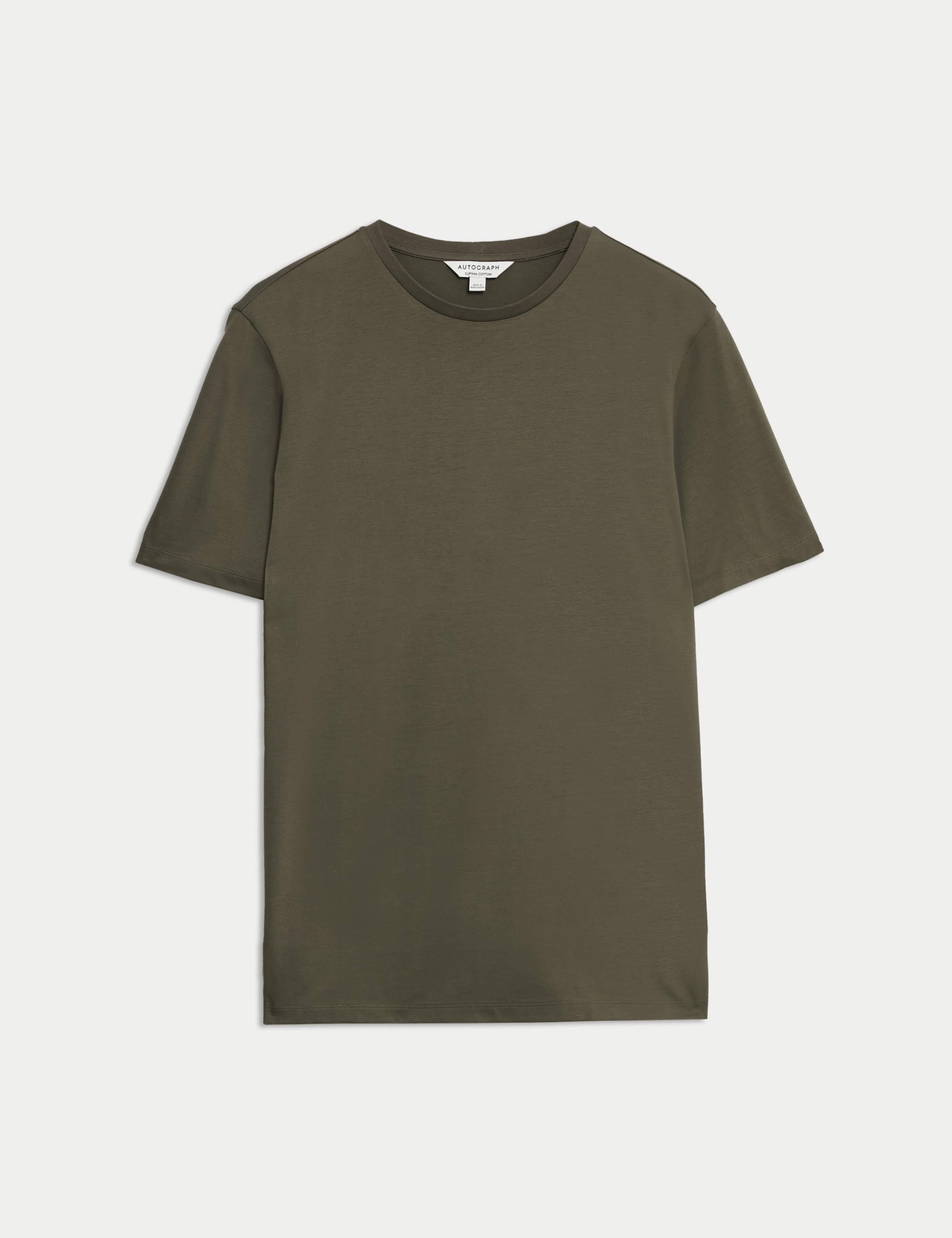 Pure Supima® Cotton Crew Neck T-shirt