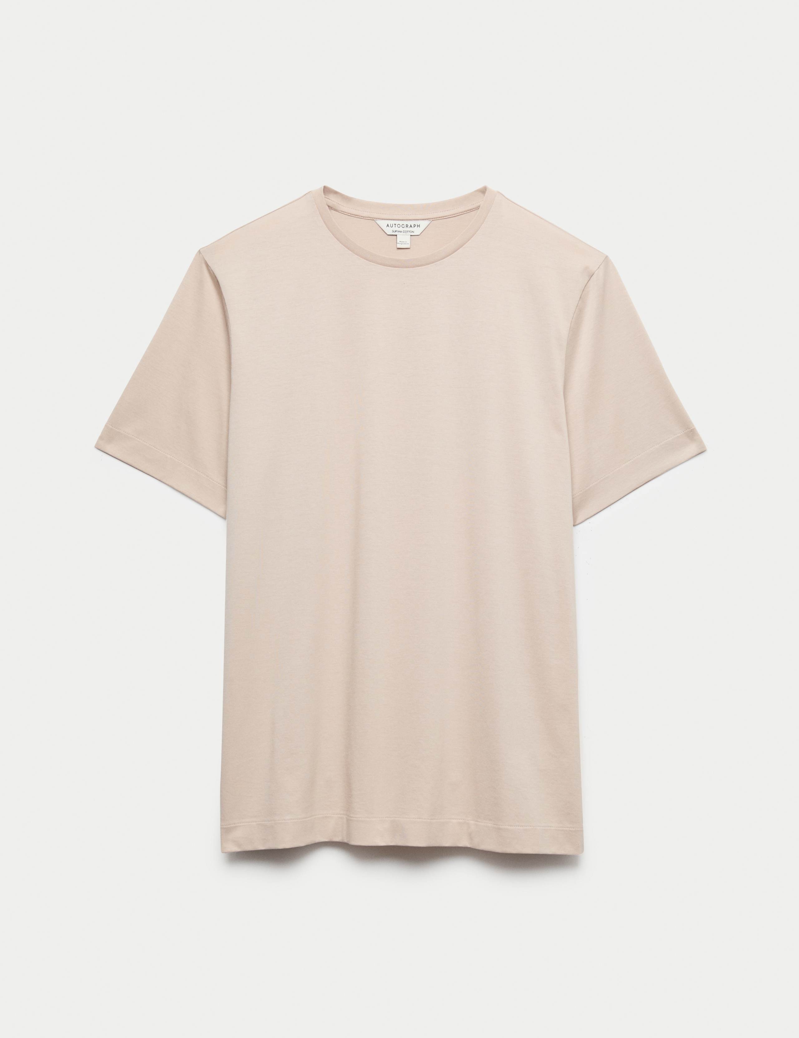 Pure Supima® Cotton Performance Crew Neck T-shirt