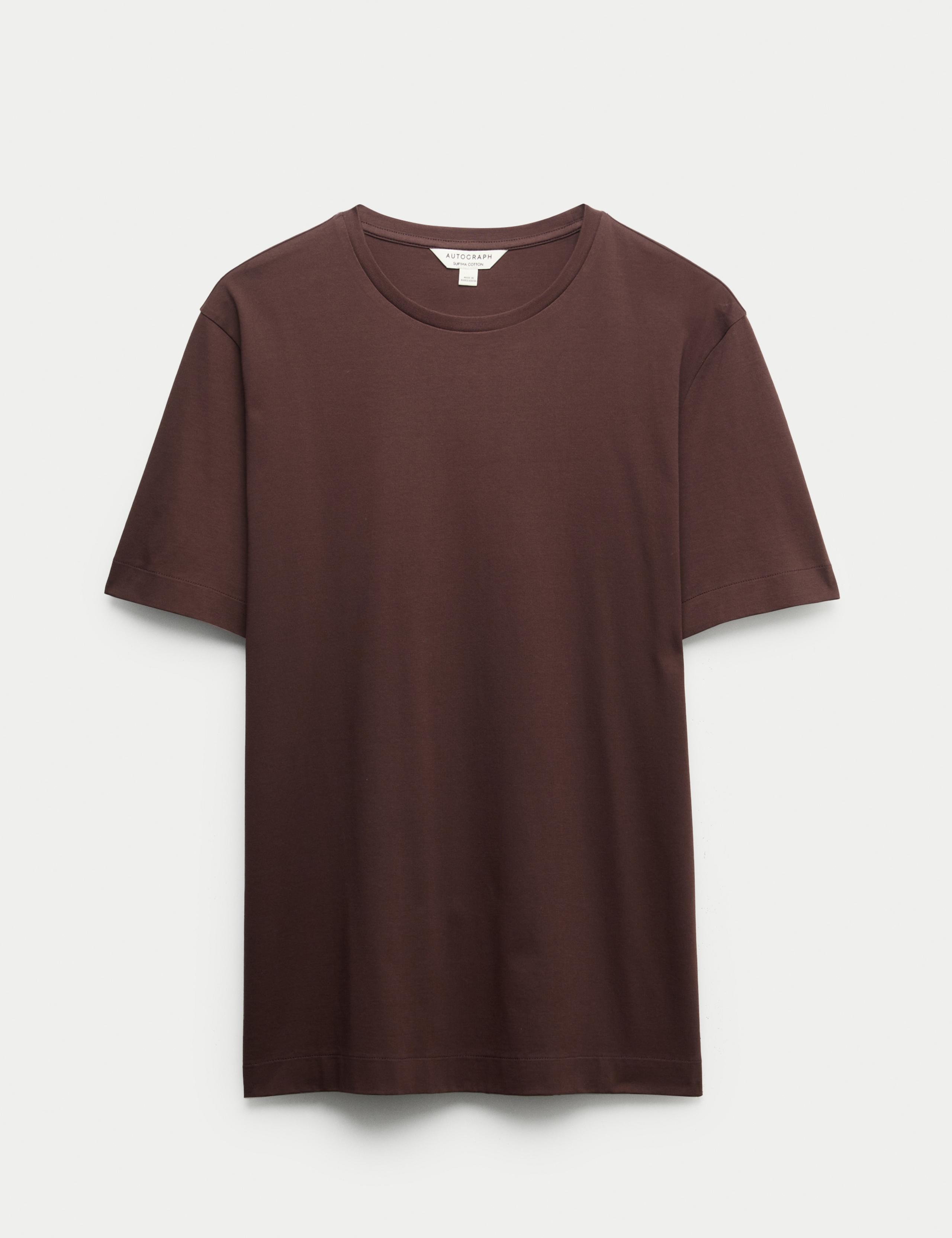 Pure Supima® Cotton Performance Crew Neck T-shirt
