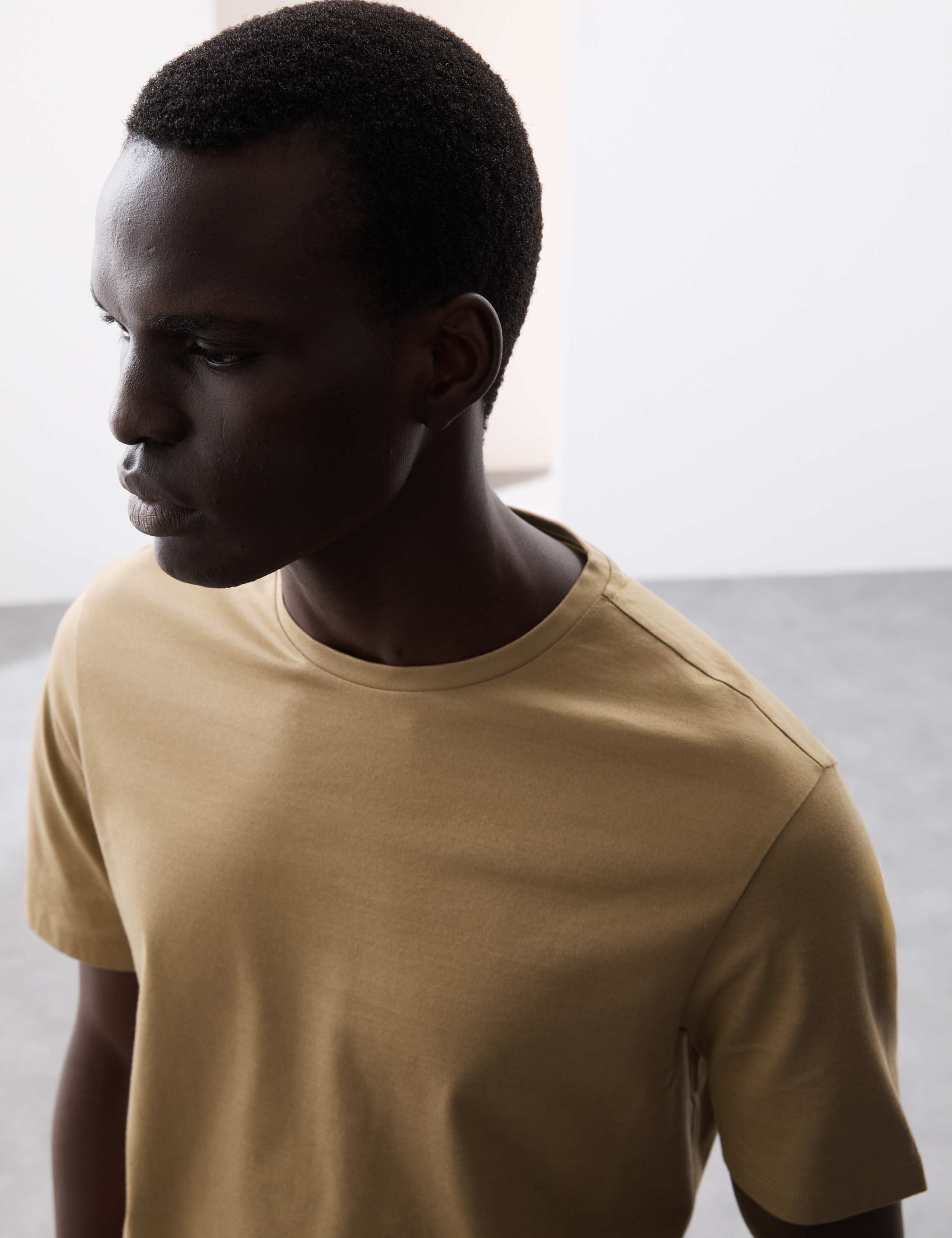 Pure Supima® Cotton Crew Neck T-shirt