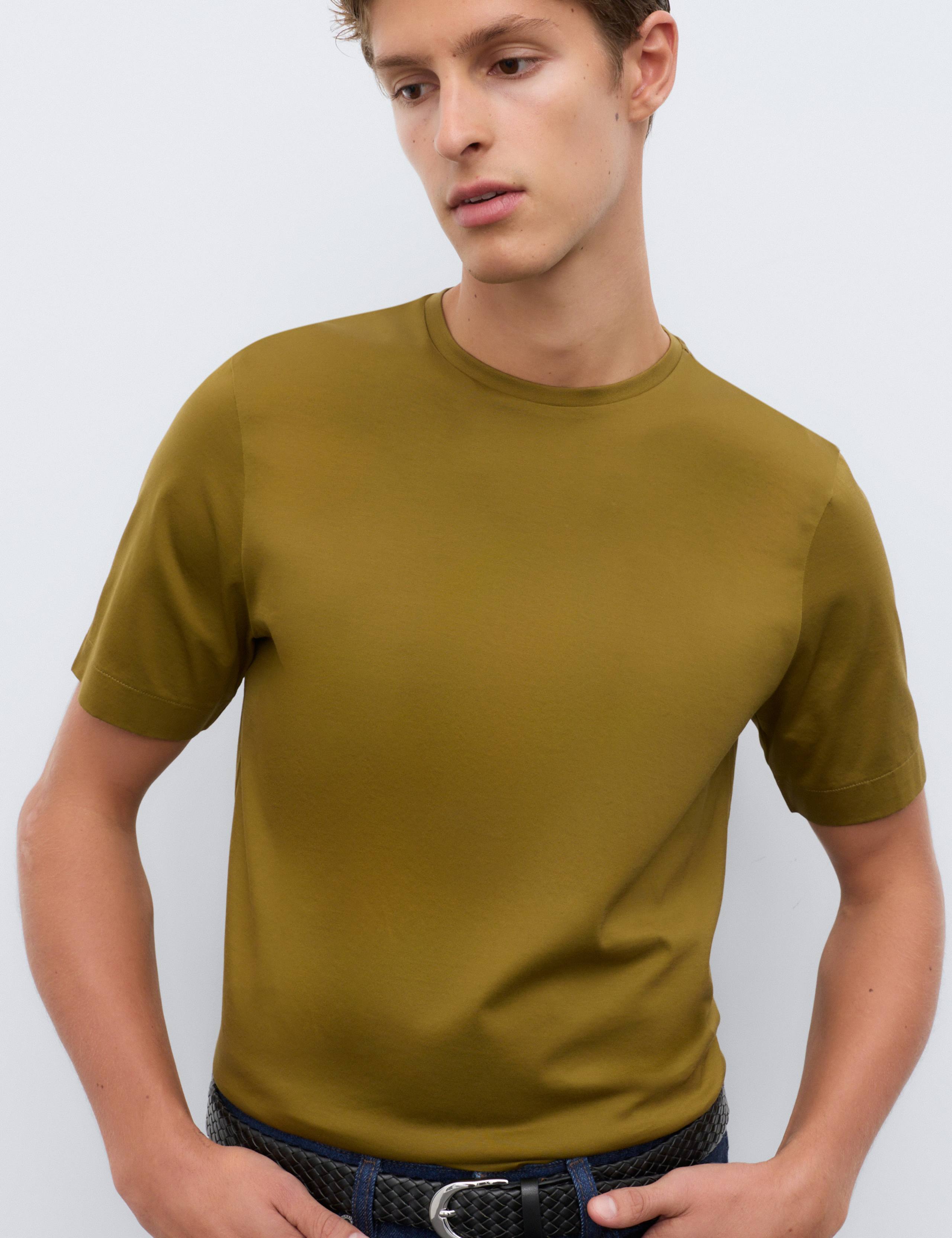 Pure Supima® Cotton Performance Crew Neck T-shirt