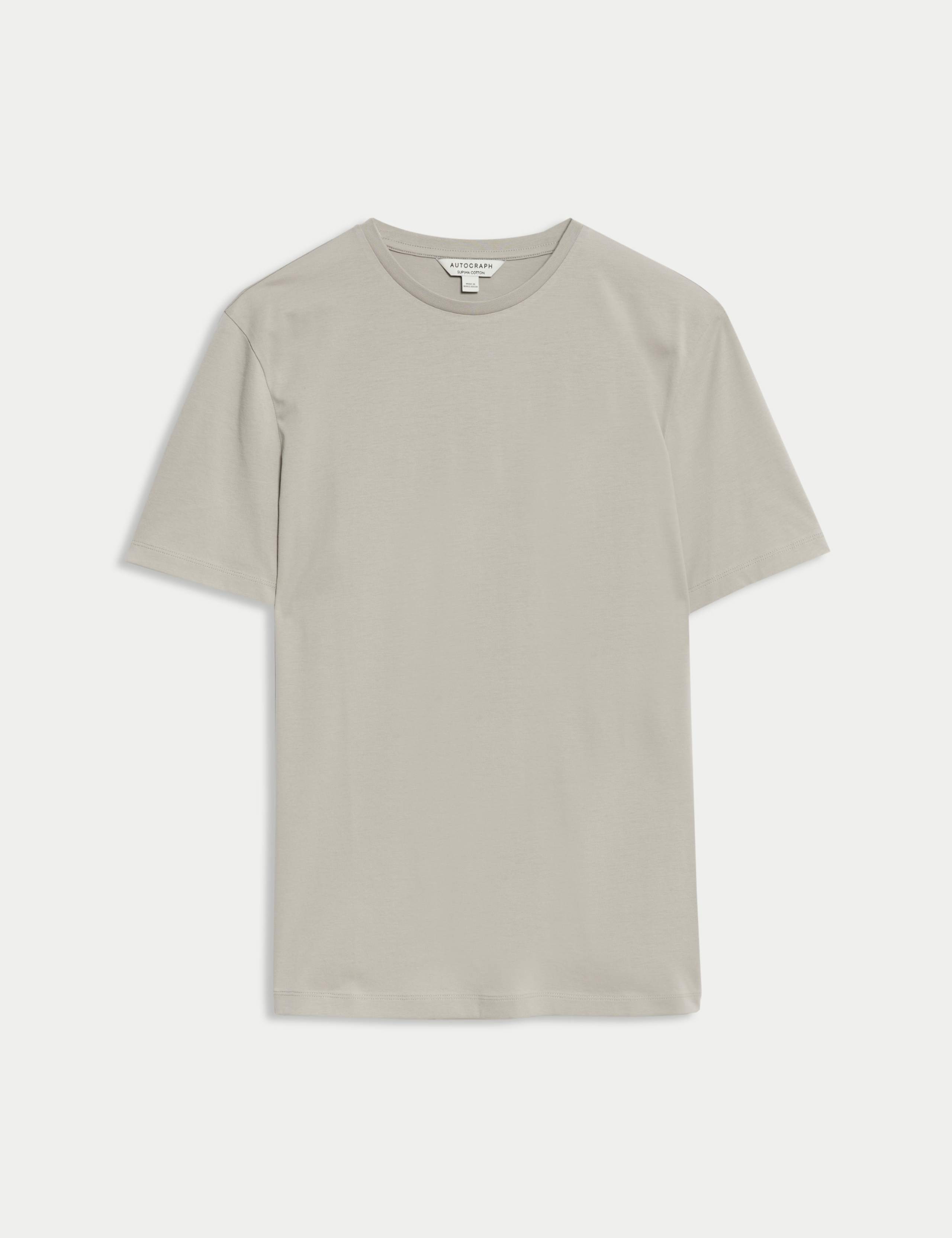 Pure Supima® Cotton Crew Neck T-shirt