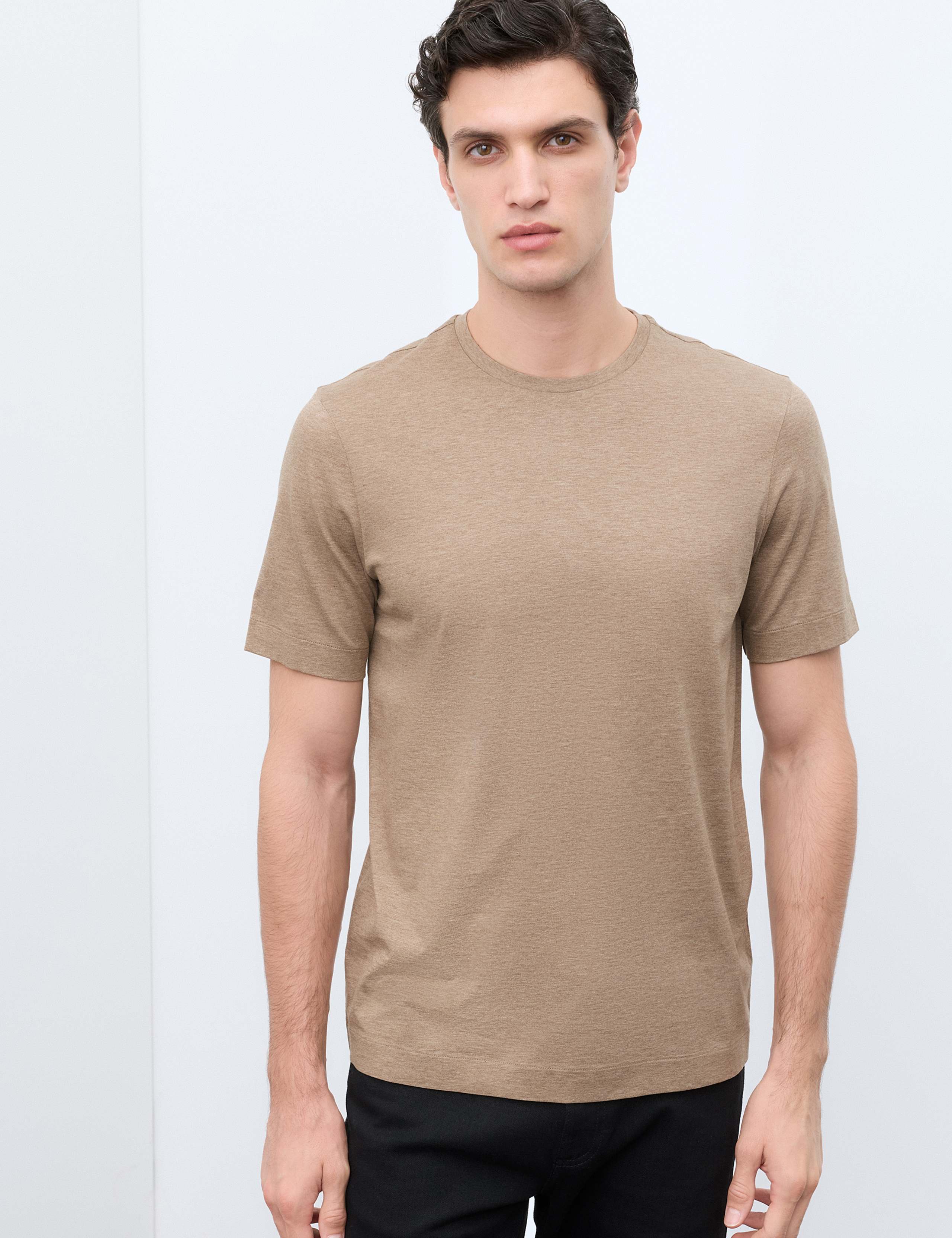 Pure Supima® Cotton Performance Crew Neck T-shirt
