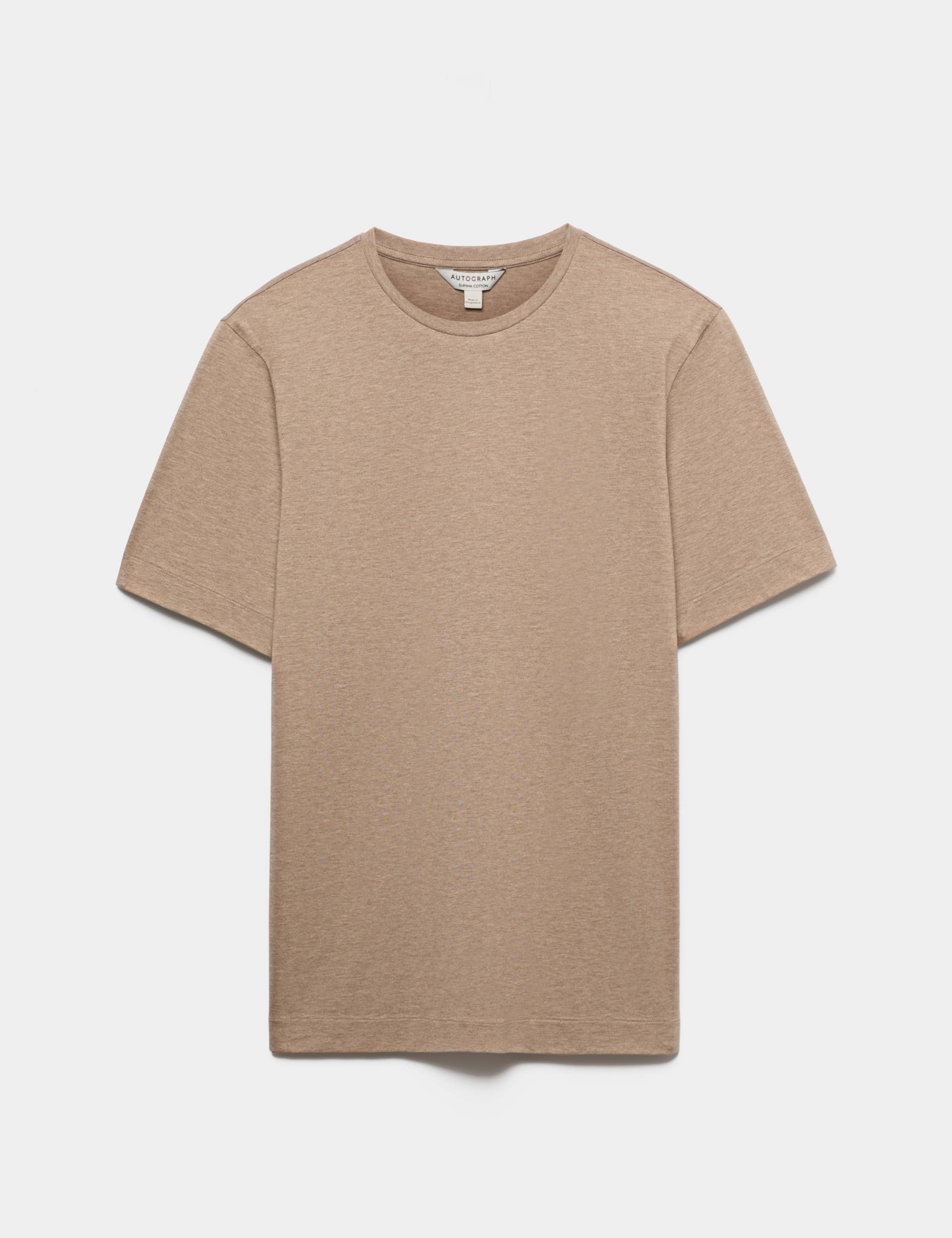 Pure Supima® Cotton Performance Crew Neck T-shirt