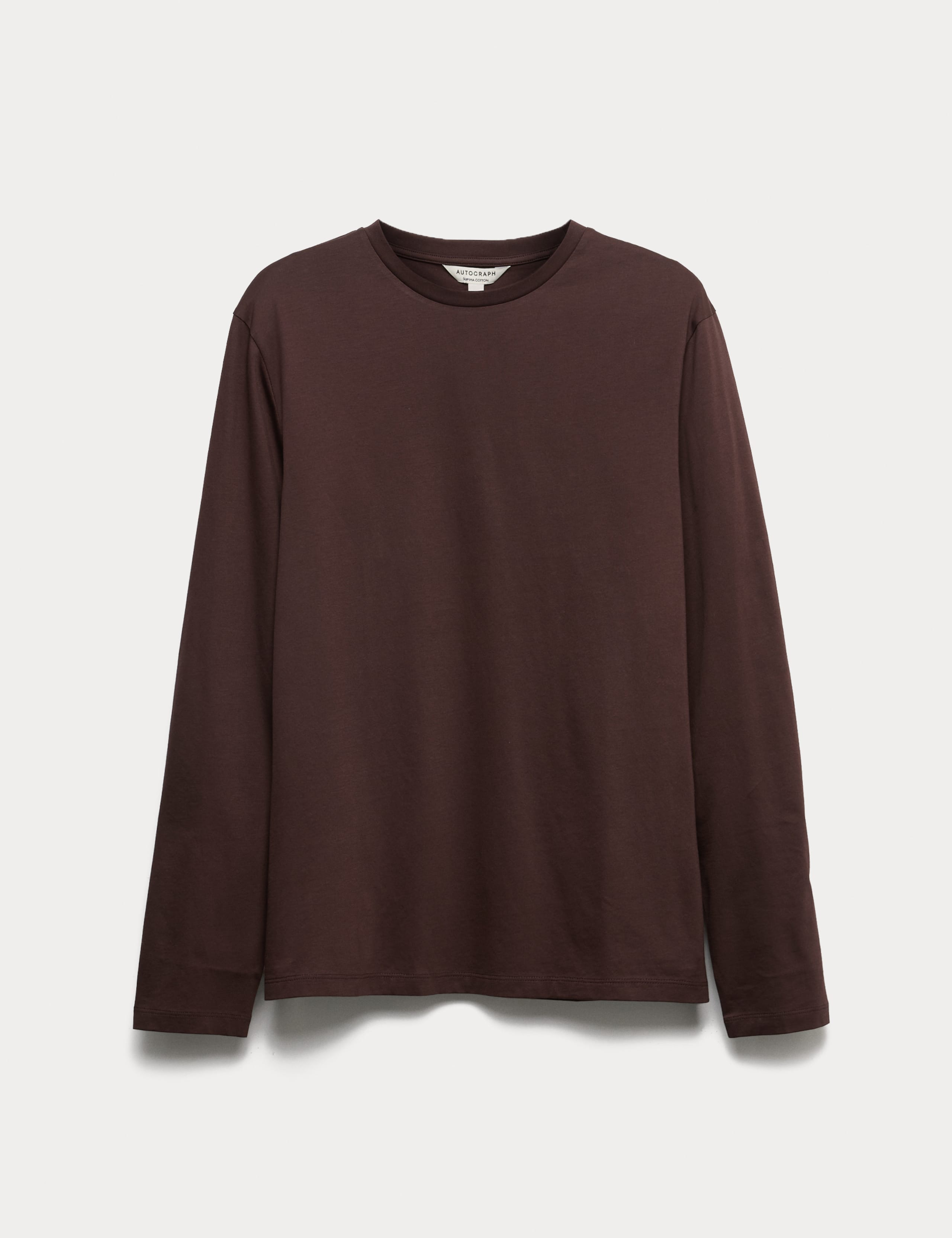 Pure Supima® Cotton Long Sleeve T-Shirt