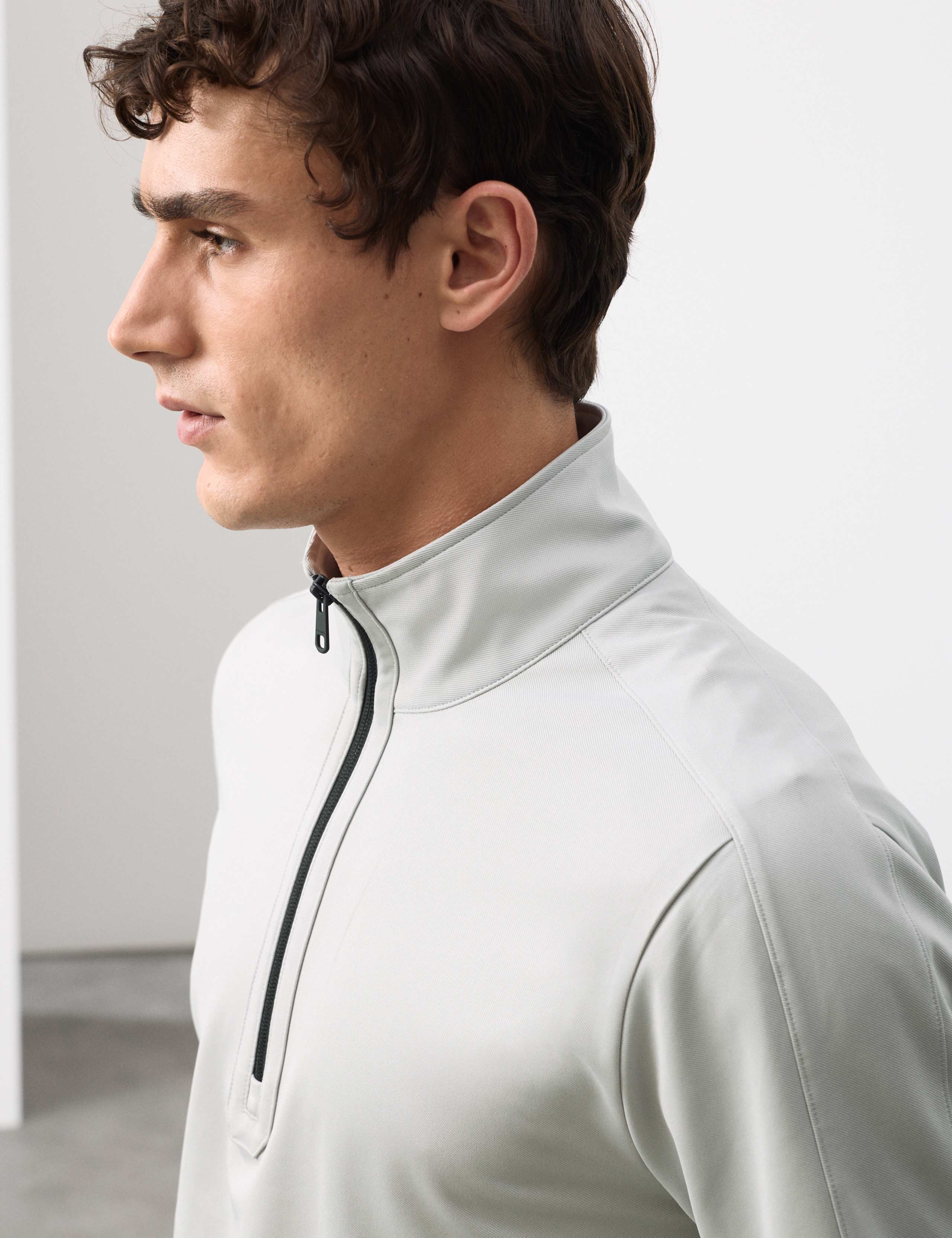 Performance Technical Half Zip Polo Shirt