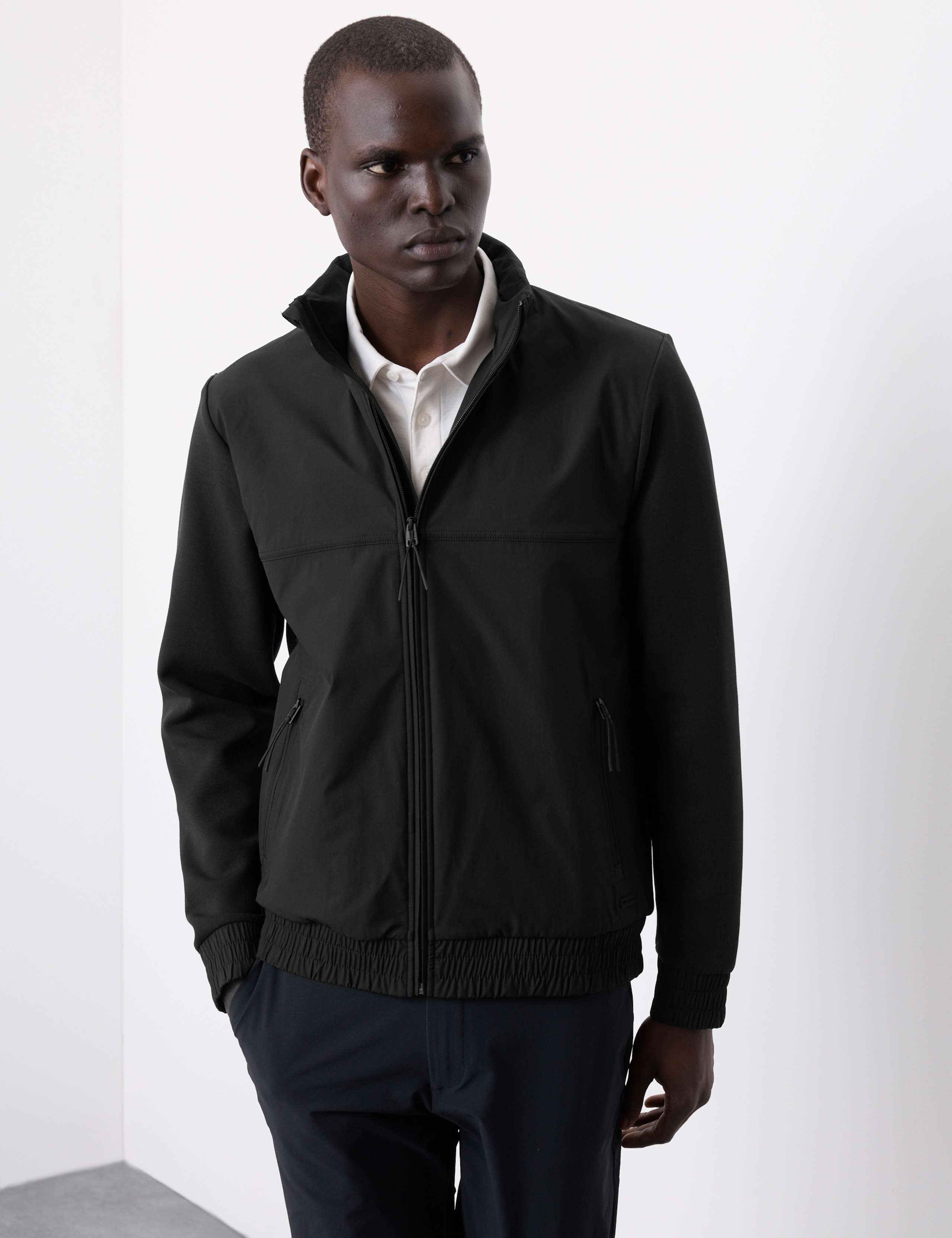 Technical Hooded Jacket