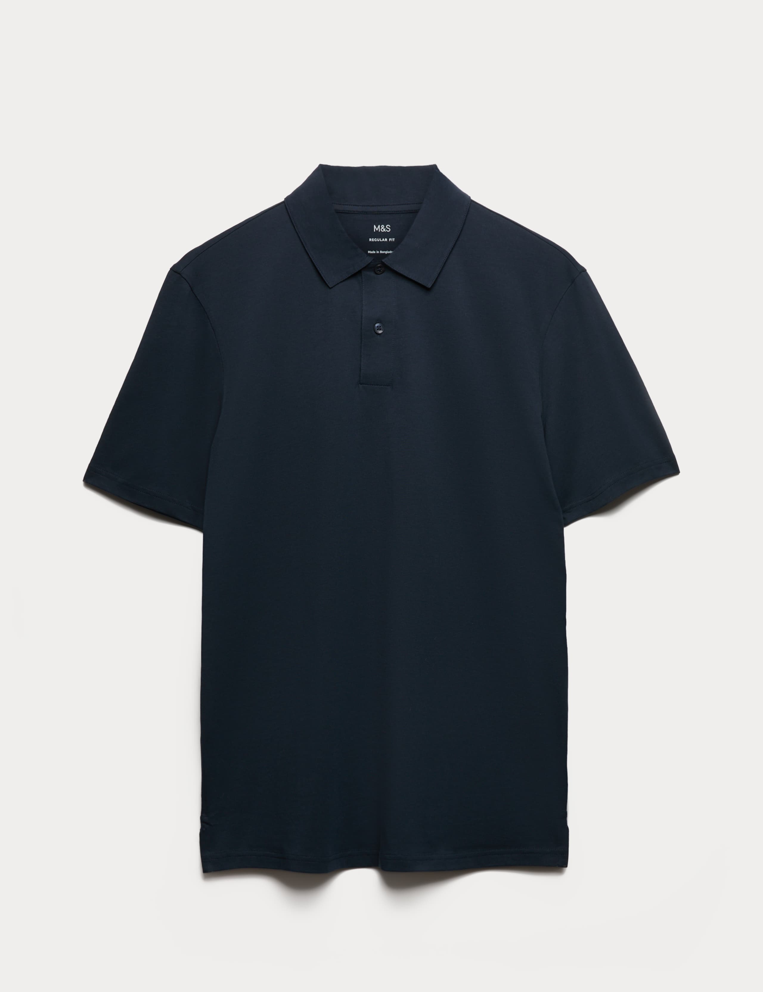 Pure Cotton Jersey Polo Shirt
