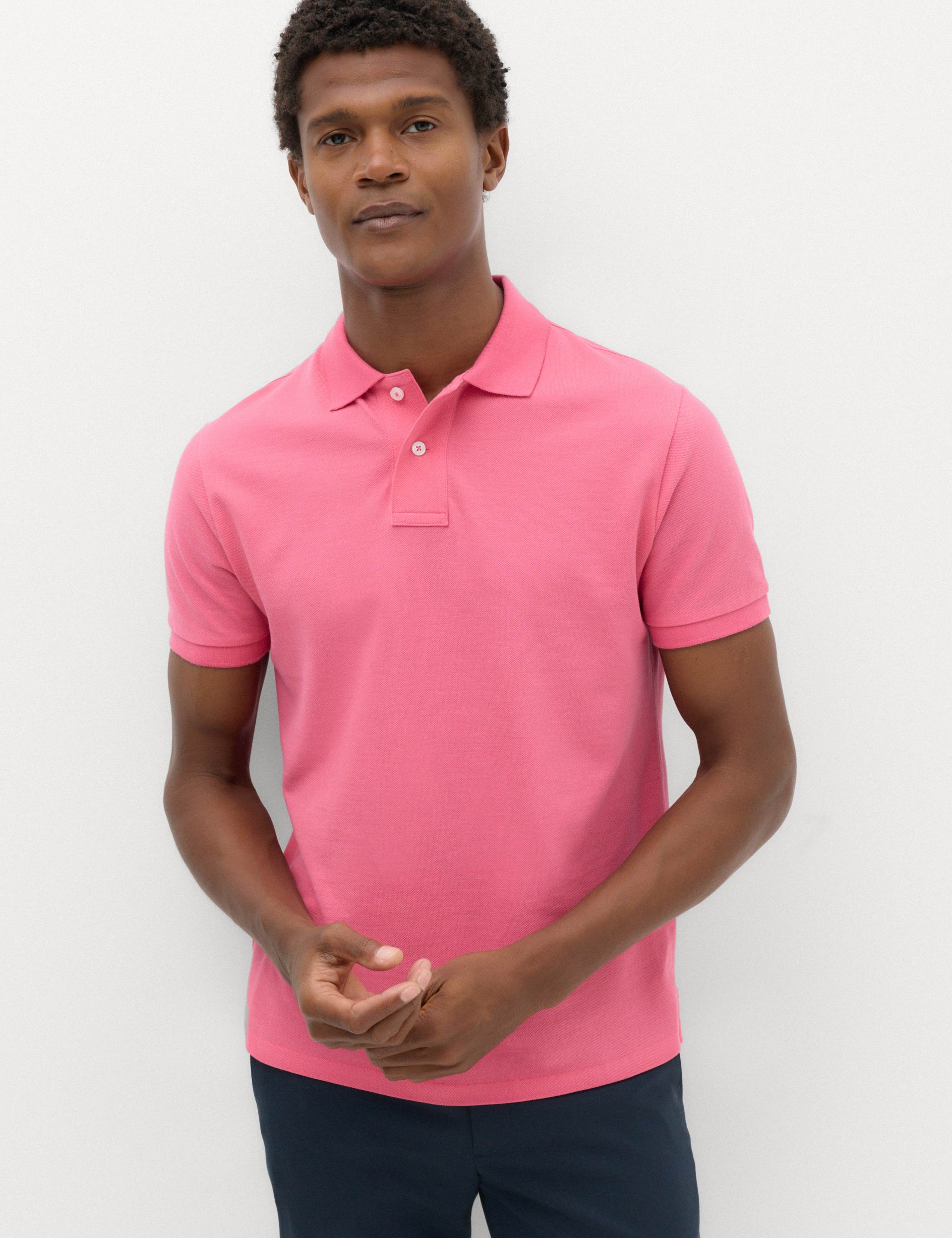 The Perfect Cotton Slim fit Pique Polo Shirt