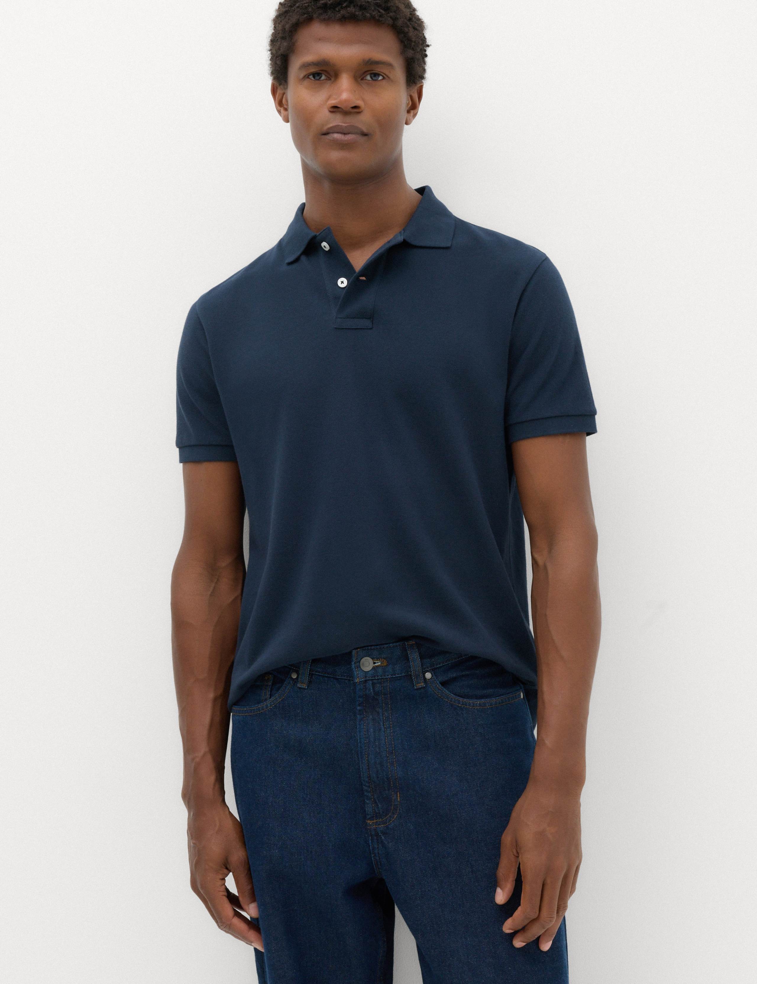 The Perfect Cotton Slim fit Pique Polo Shirt