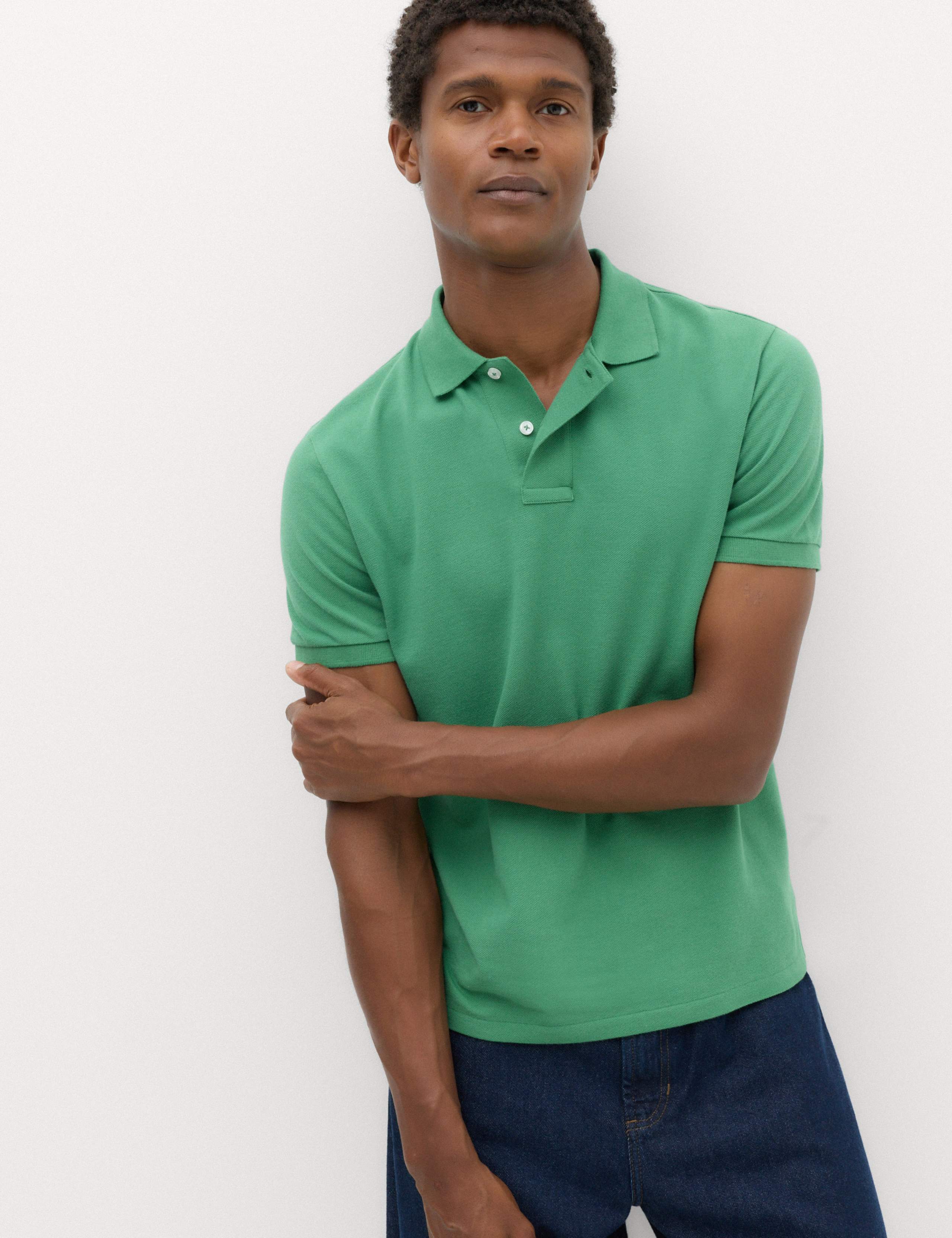The Perfect Cotton Slim fit Pique Polo Shirt
