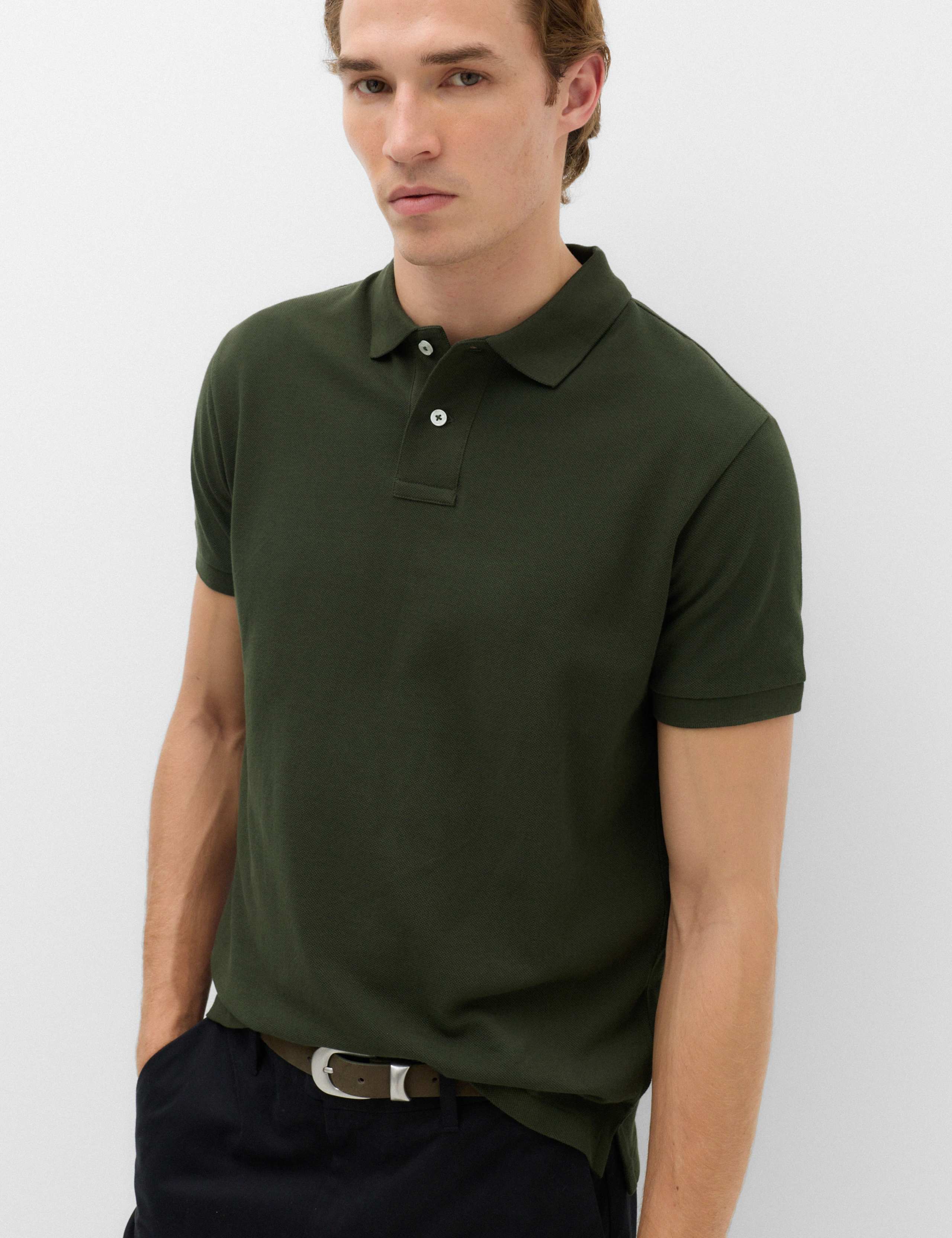 The Perfect Cotton Slim fit Pique Polo Shirt