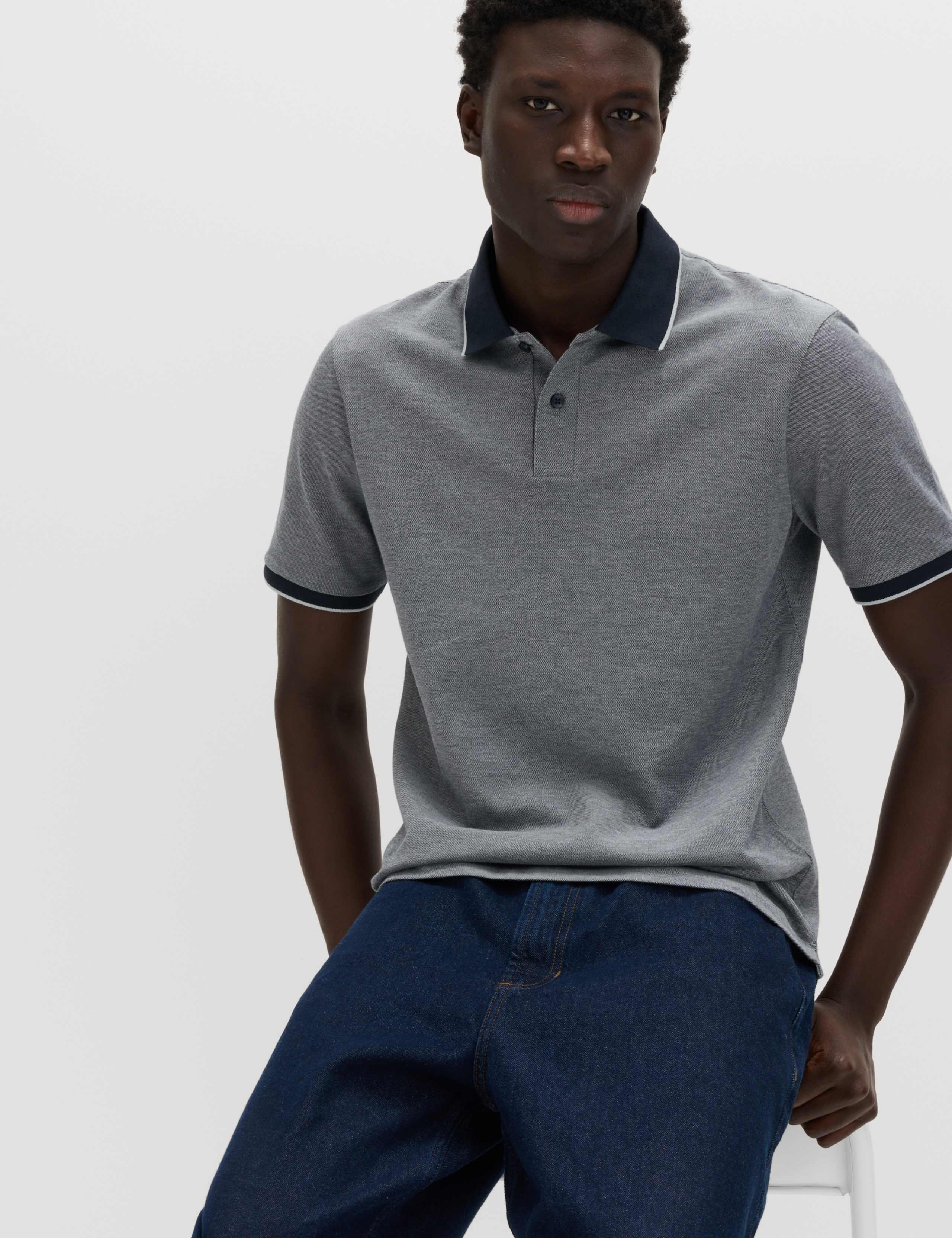 Ultimate Tipped Pique Polo Shirt