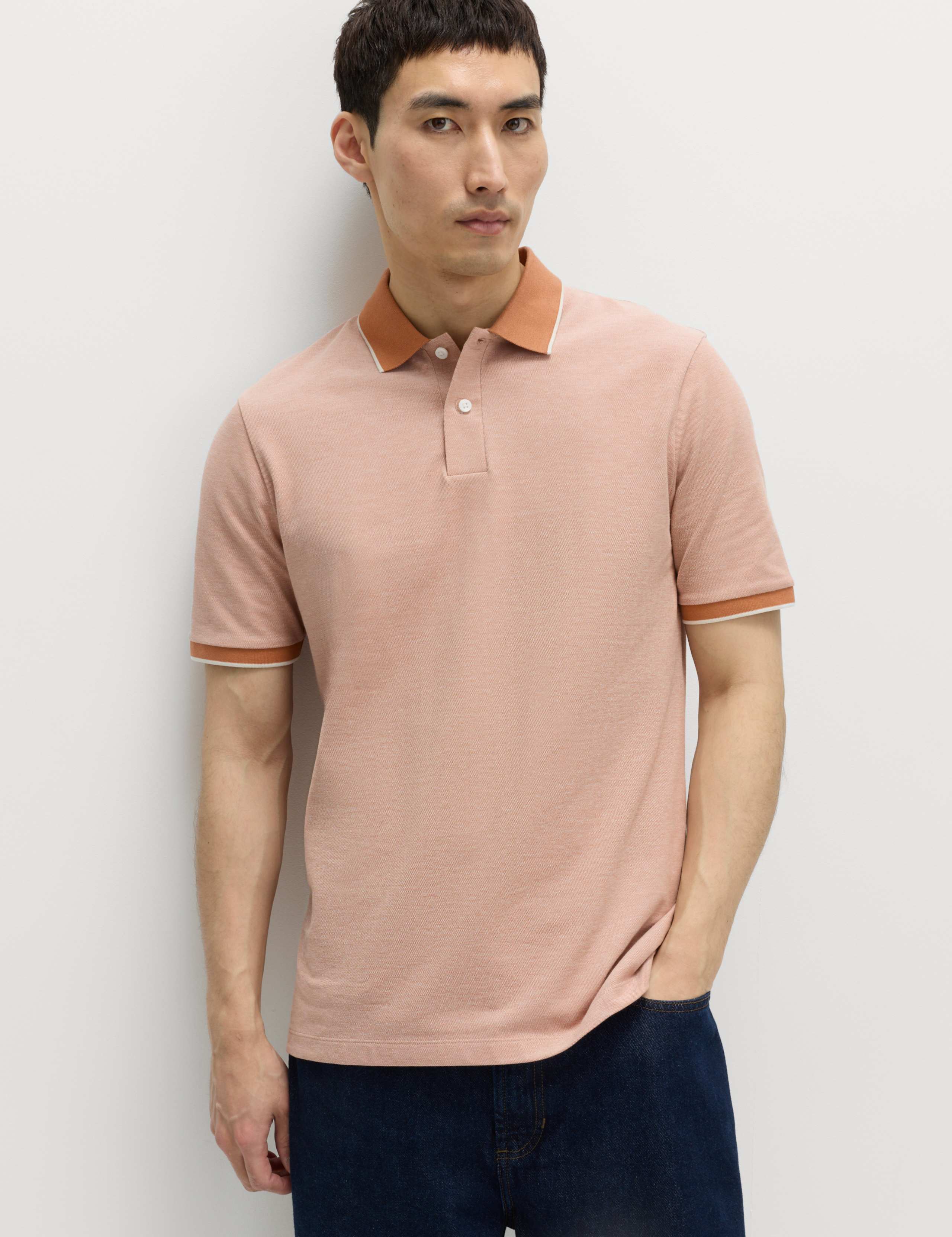 Ultimate Tipped Pique Polo Shirt