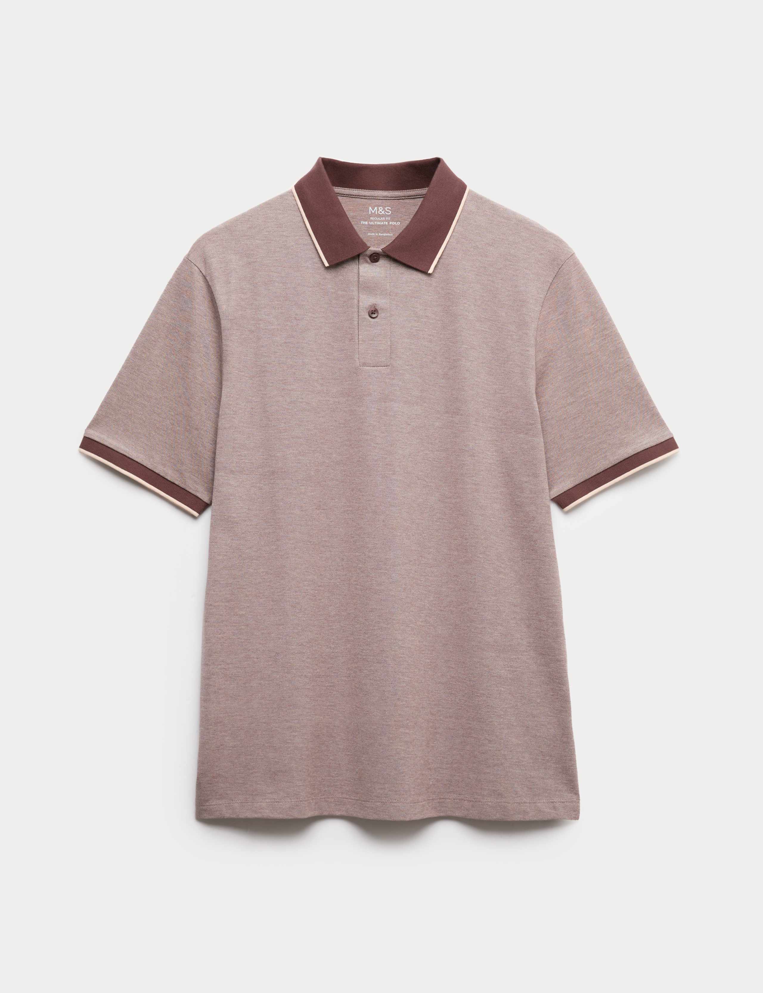 Ultimate Tipped Pique Polo Shirt