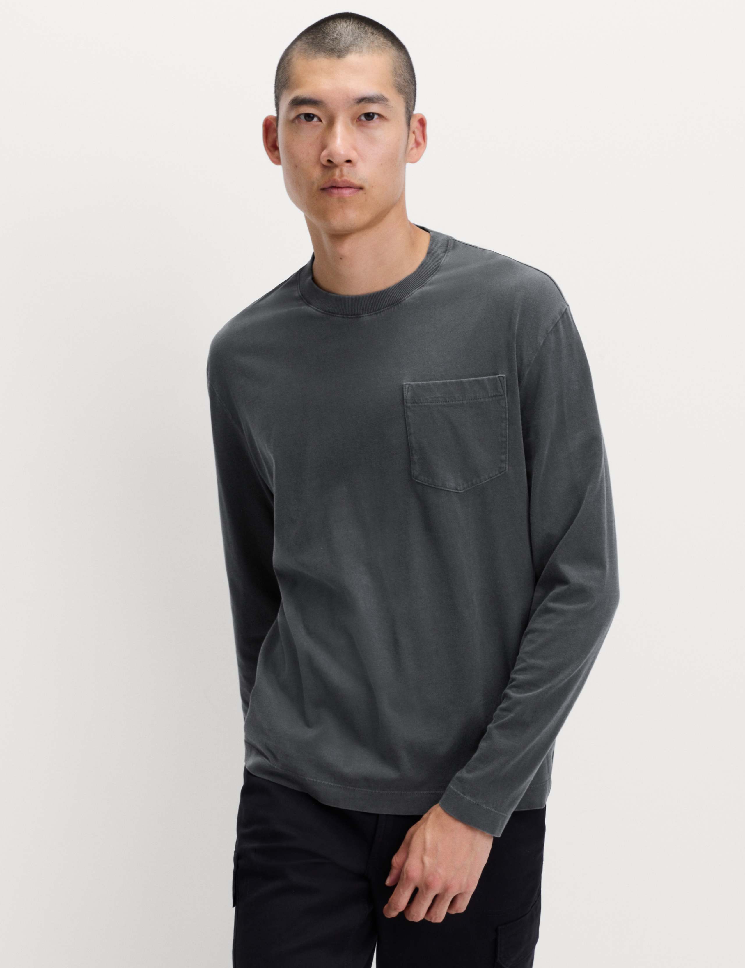 Pure Cotton Crew Neck T-Shirt