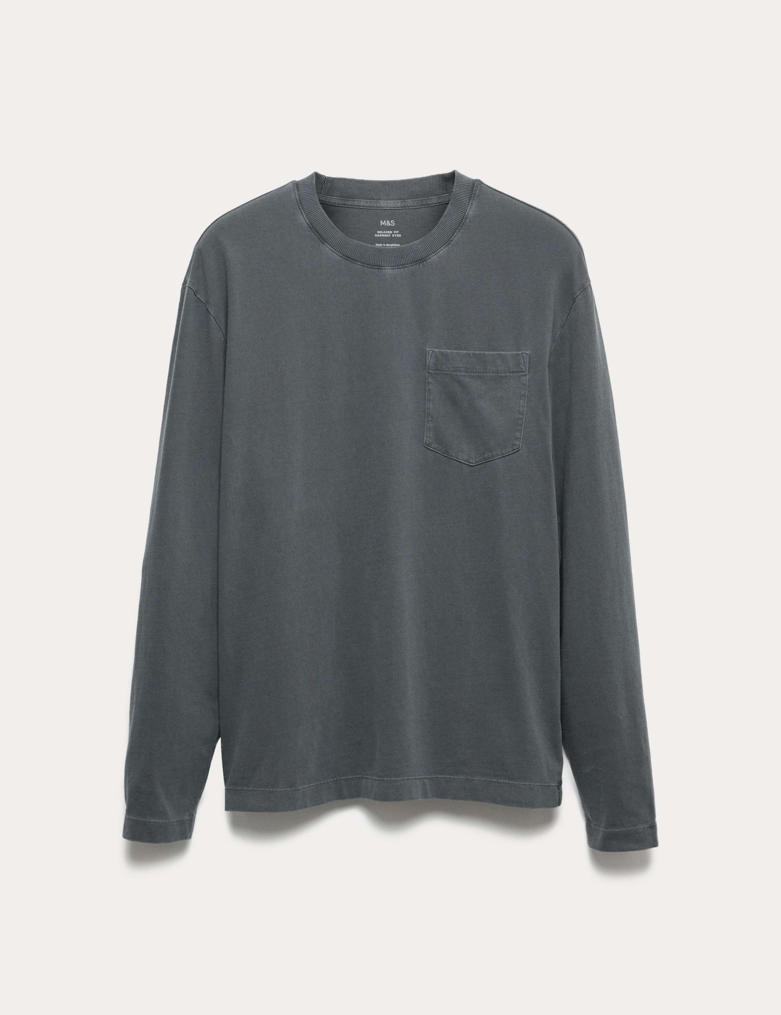 Pure Cotton Crew Neck T-Shirt