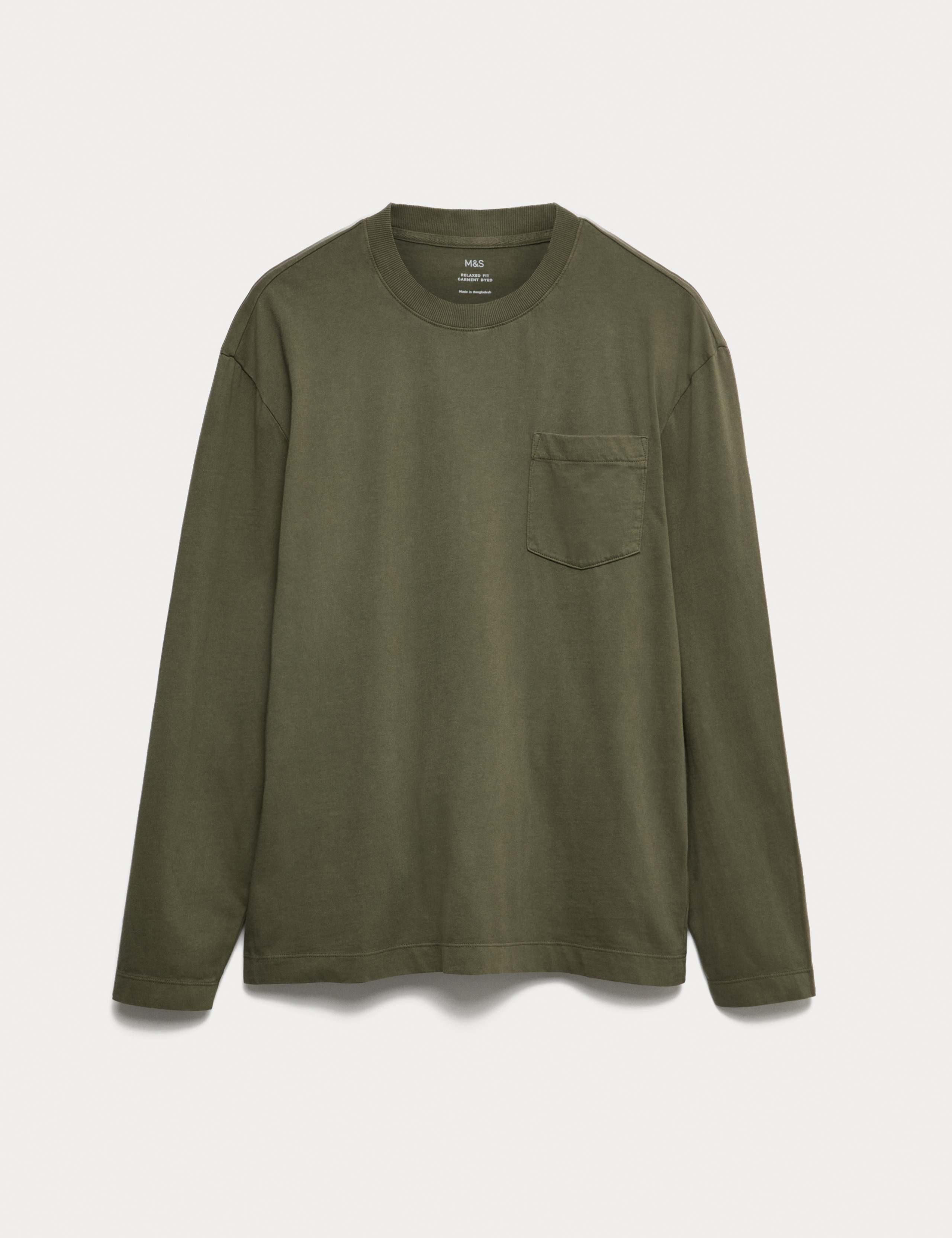 Pure Cotton Crew Neck T-Shirt