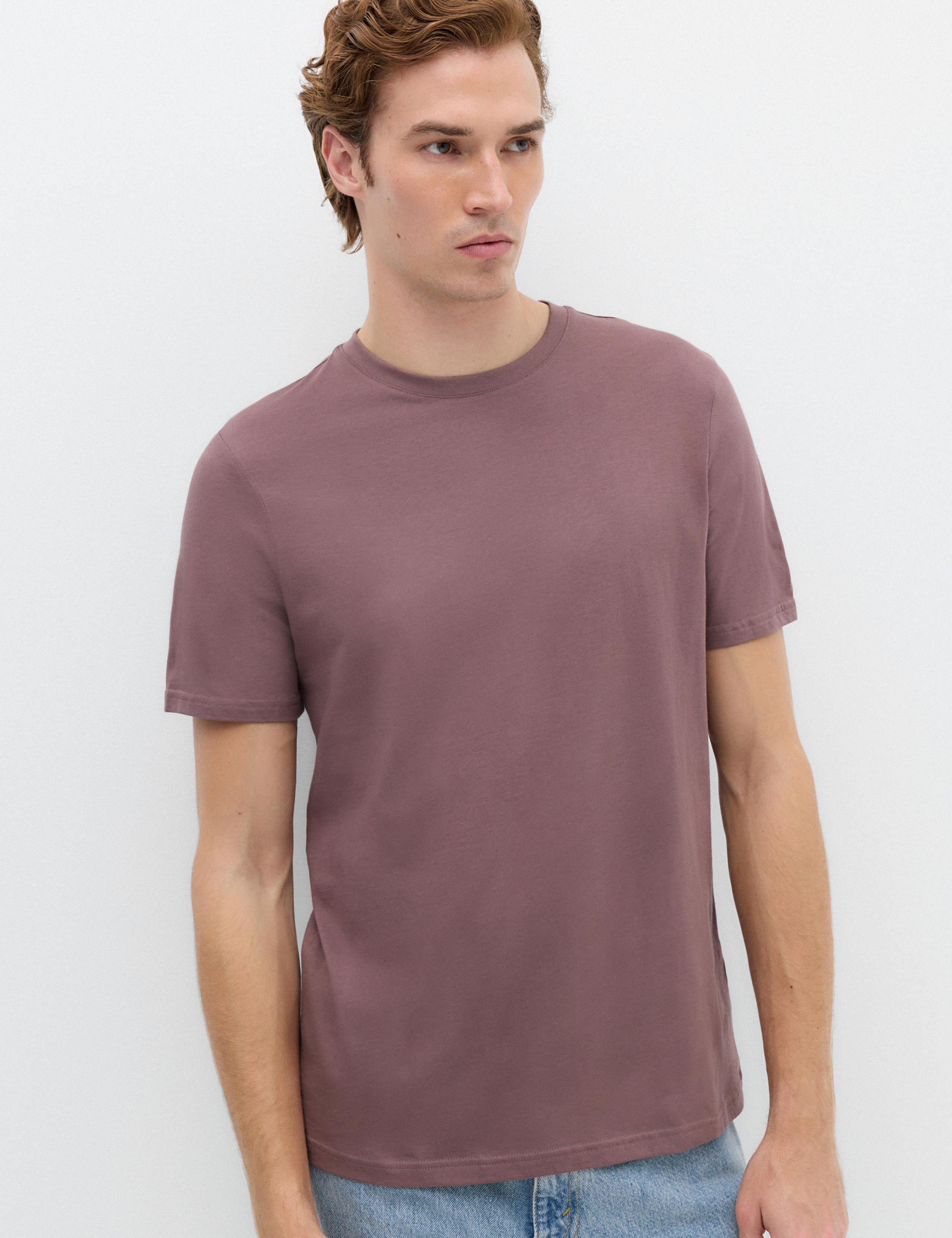 Pure Cotton Regular Fit Crew Neck T-Shirt