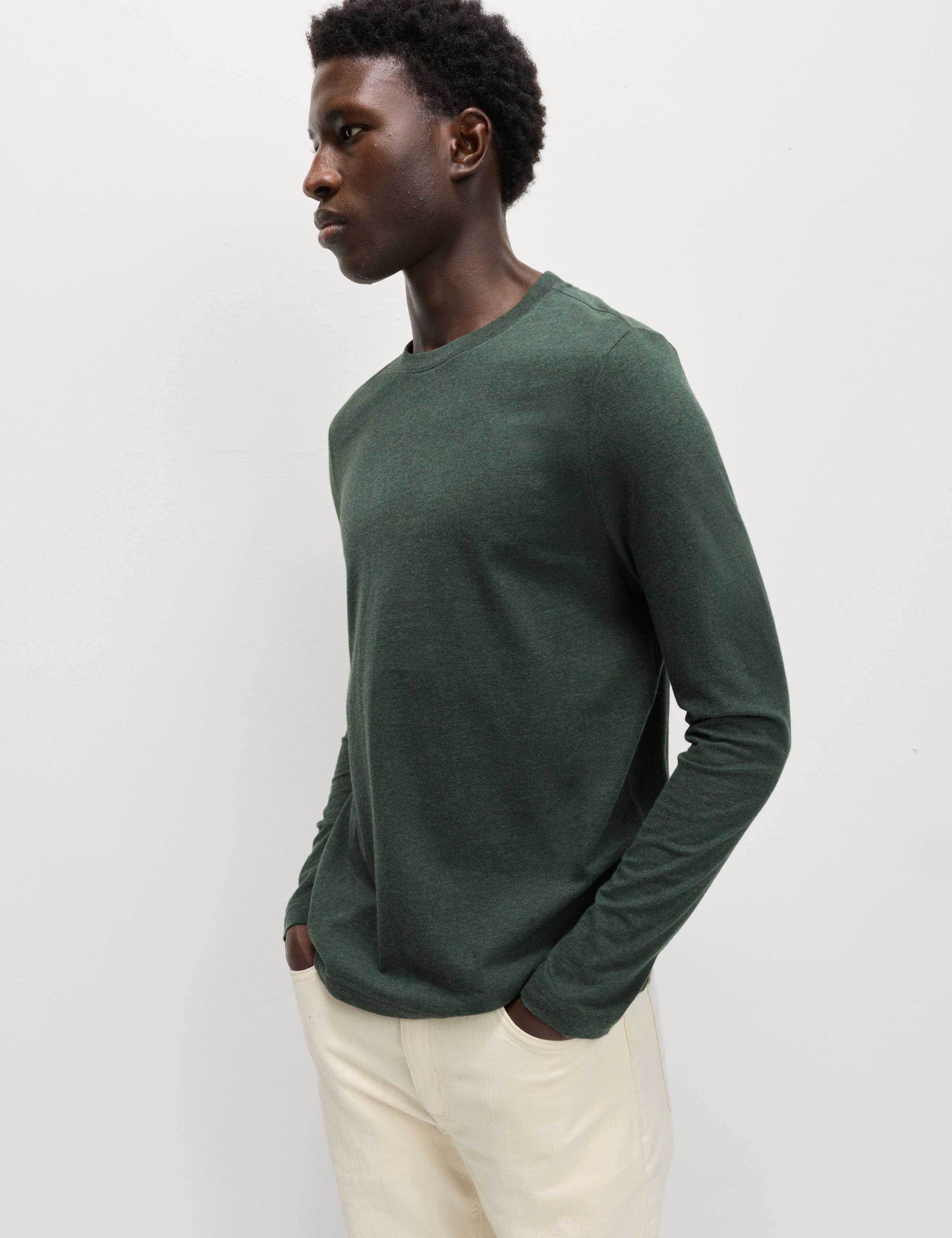 Pure Cotton LS Soft Touch T-Shirt