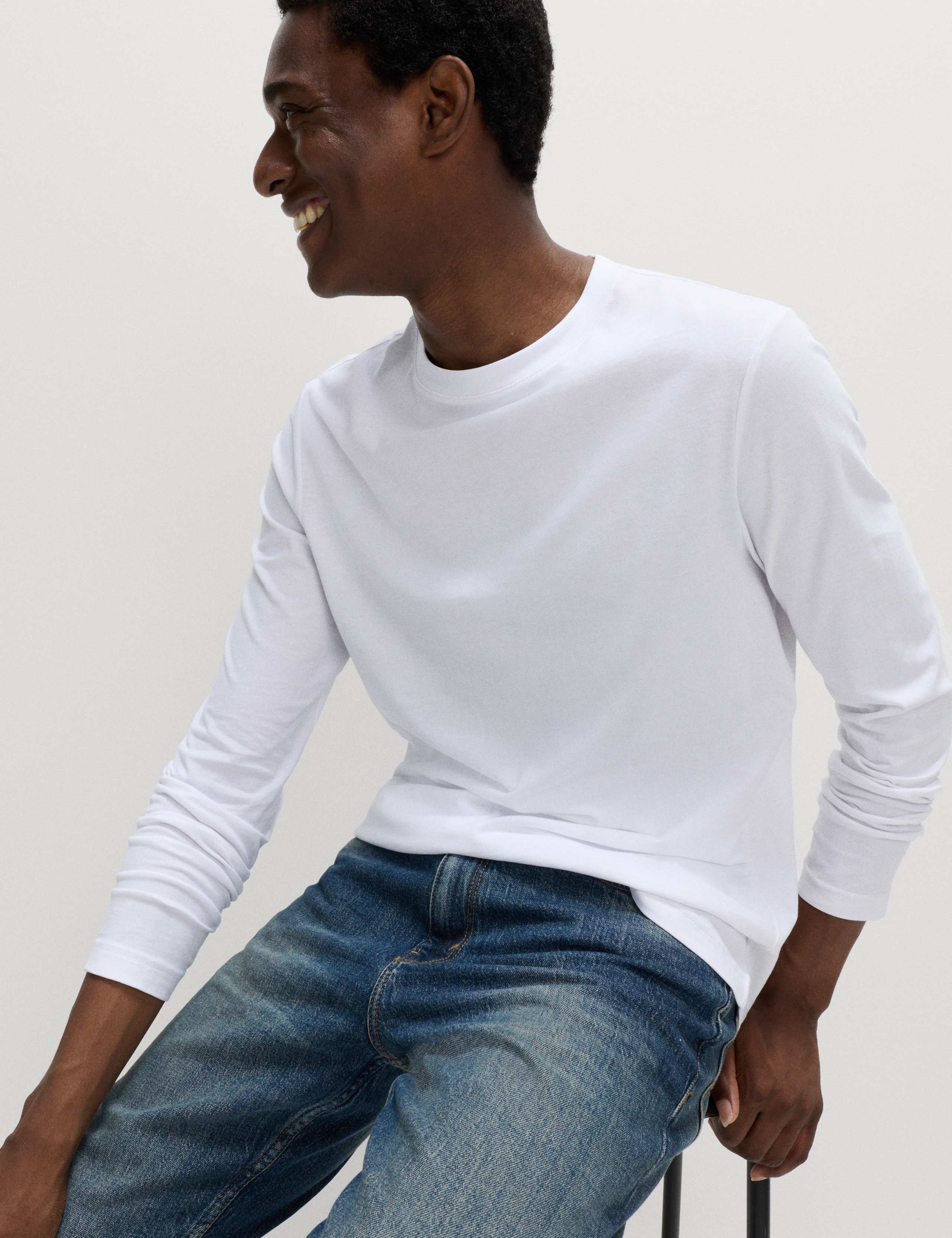 Pure Cotton LS Soft Touch T-Shirt