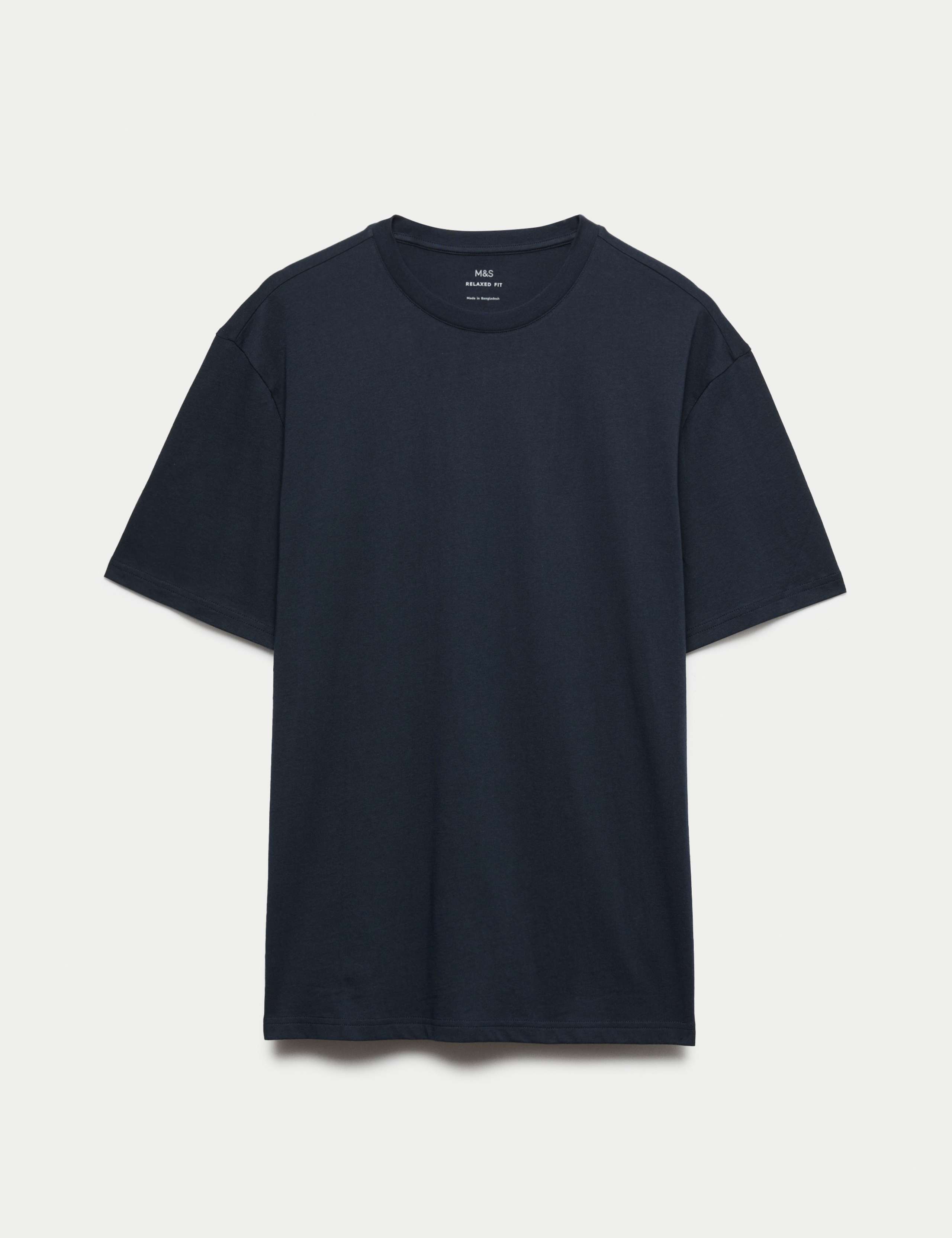 Relaxed Fit Pure Cotton T shirt