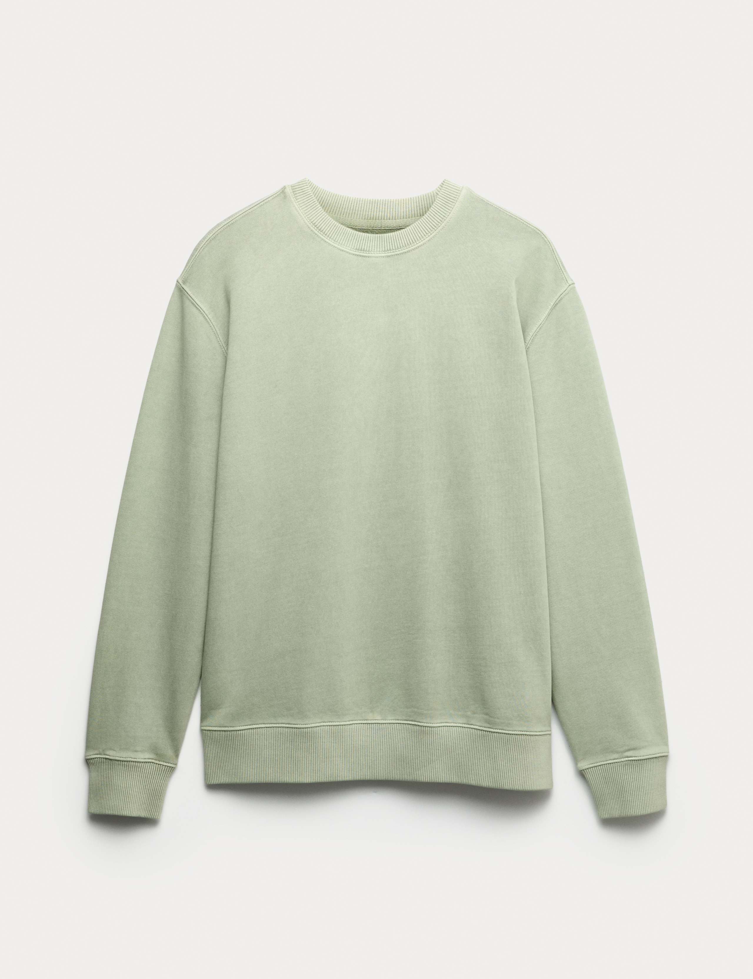 Pure Cotton Garment Dye Sweatshirt