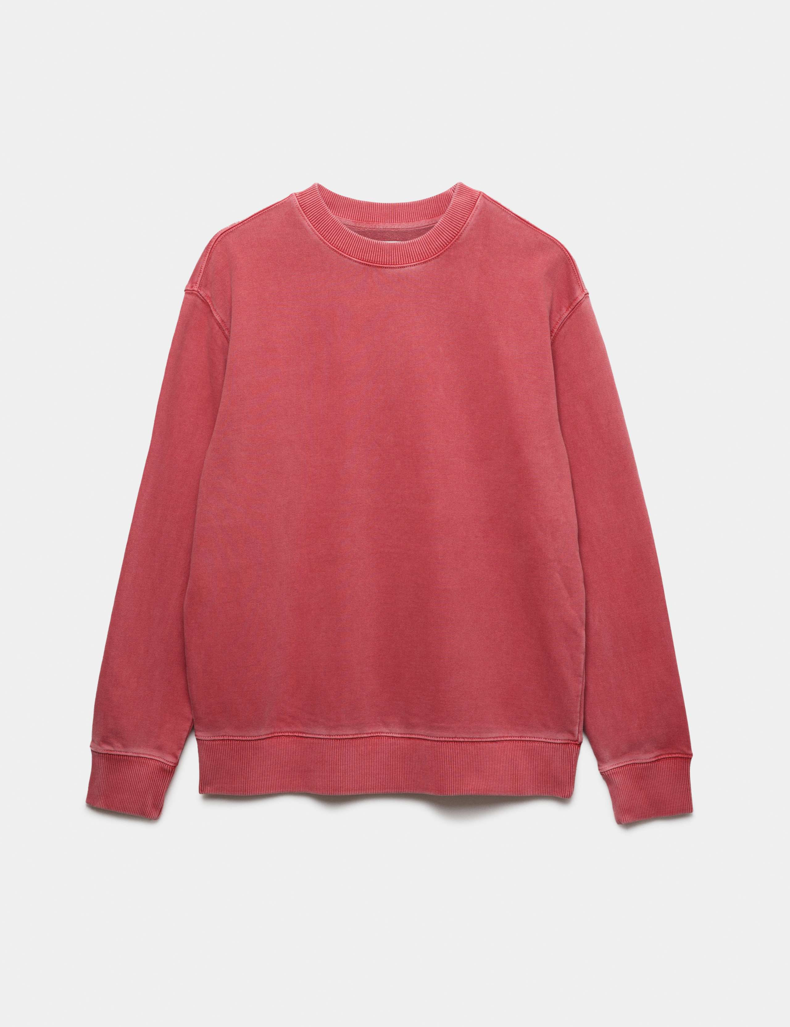 Pure Cotton Garment Dye Sweatshirt