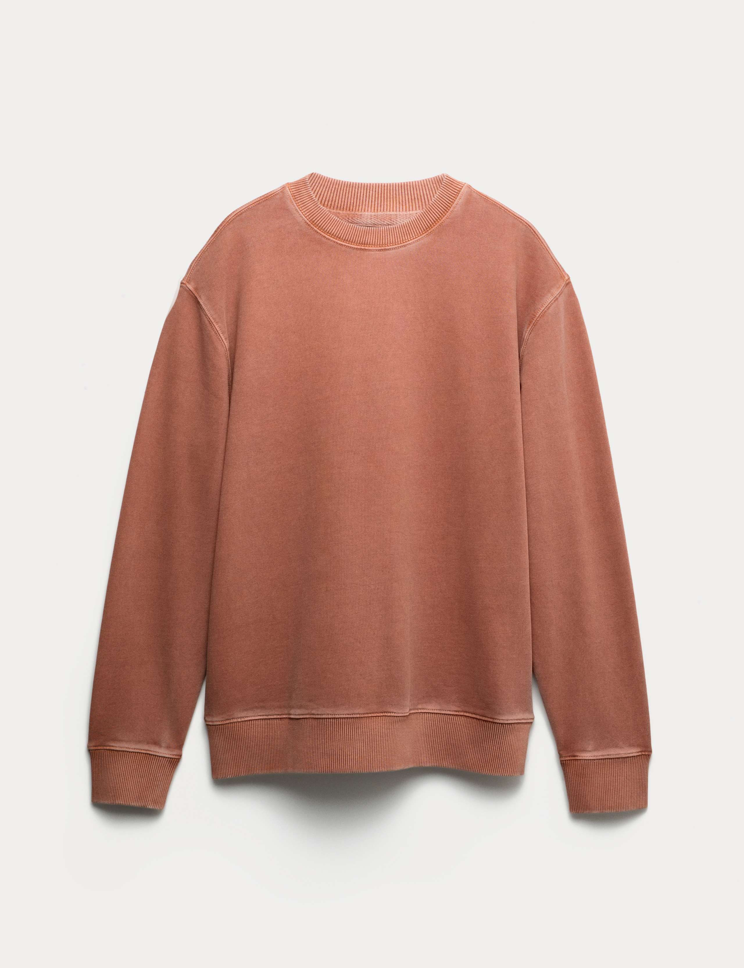 Pure Cotton Garment Dye Sweatshirt