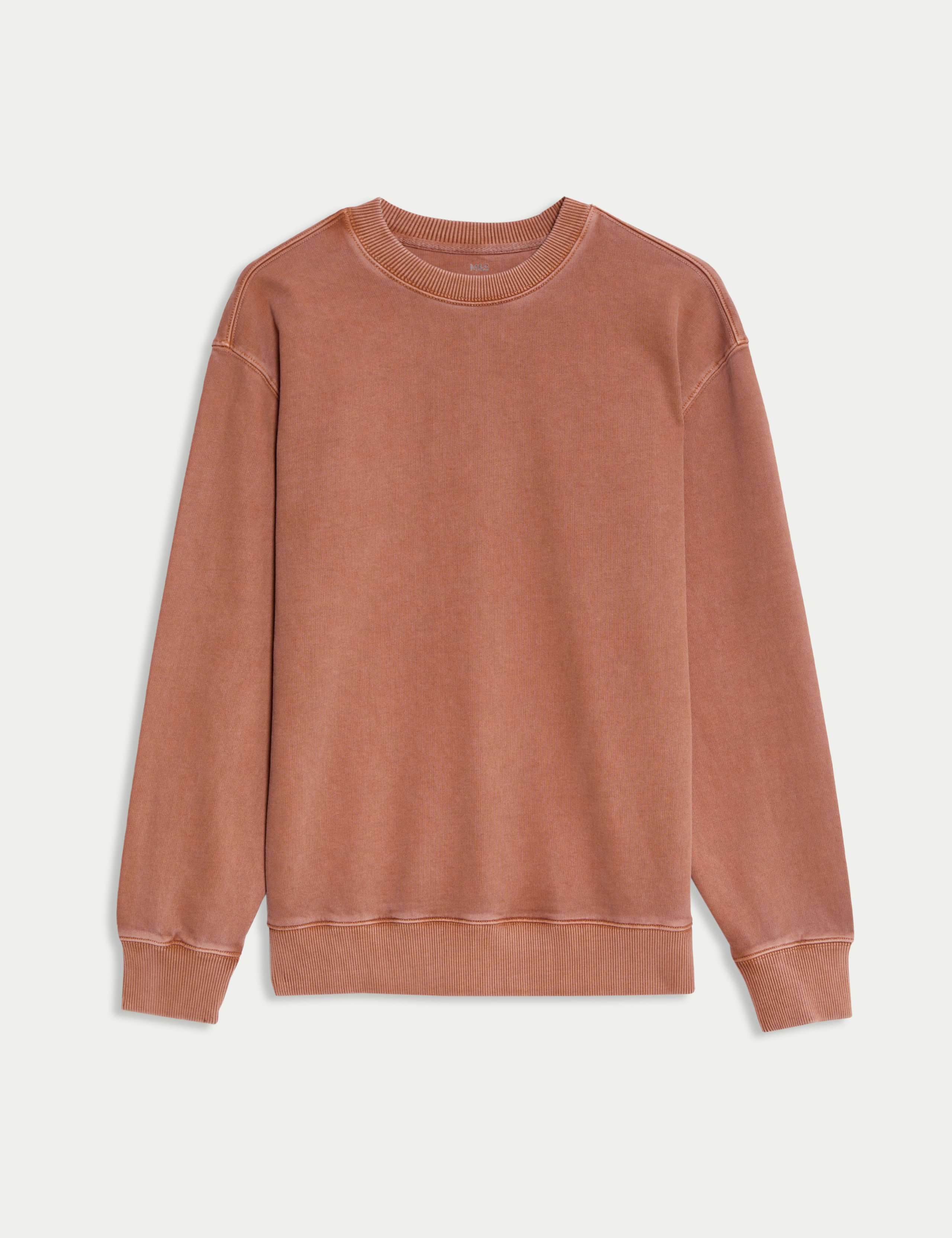 Pure Cotton Garment Dye Sweatshirt