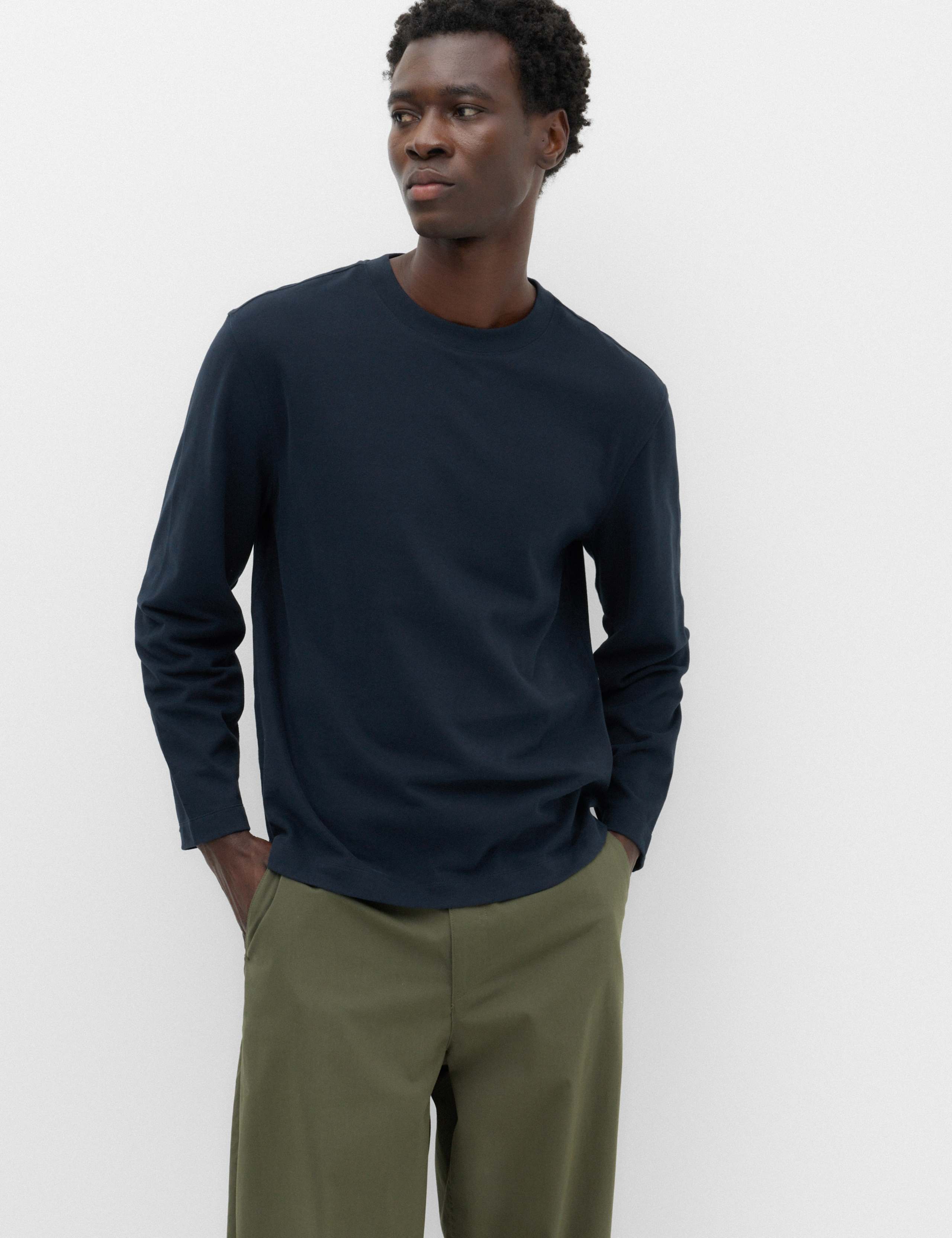 Pure Cotton Soft Touch Long Sleeve T-Shirt