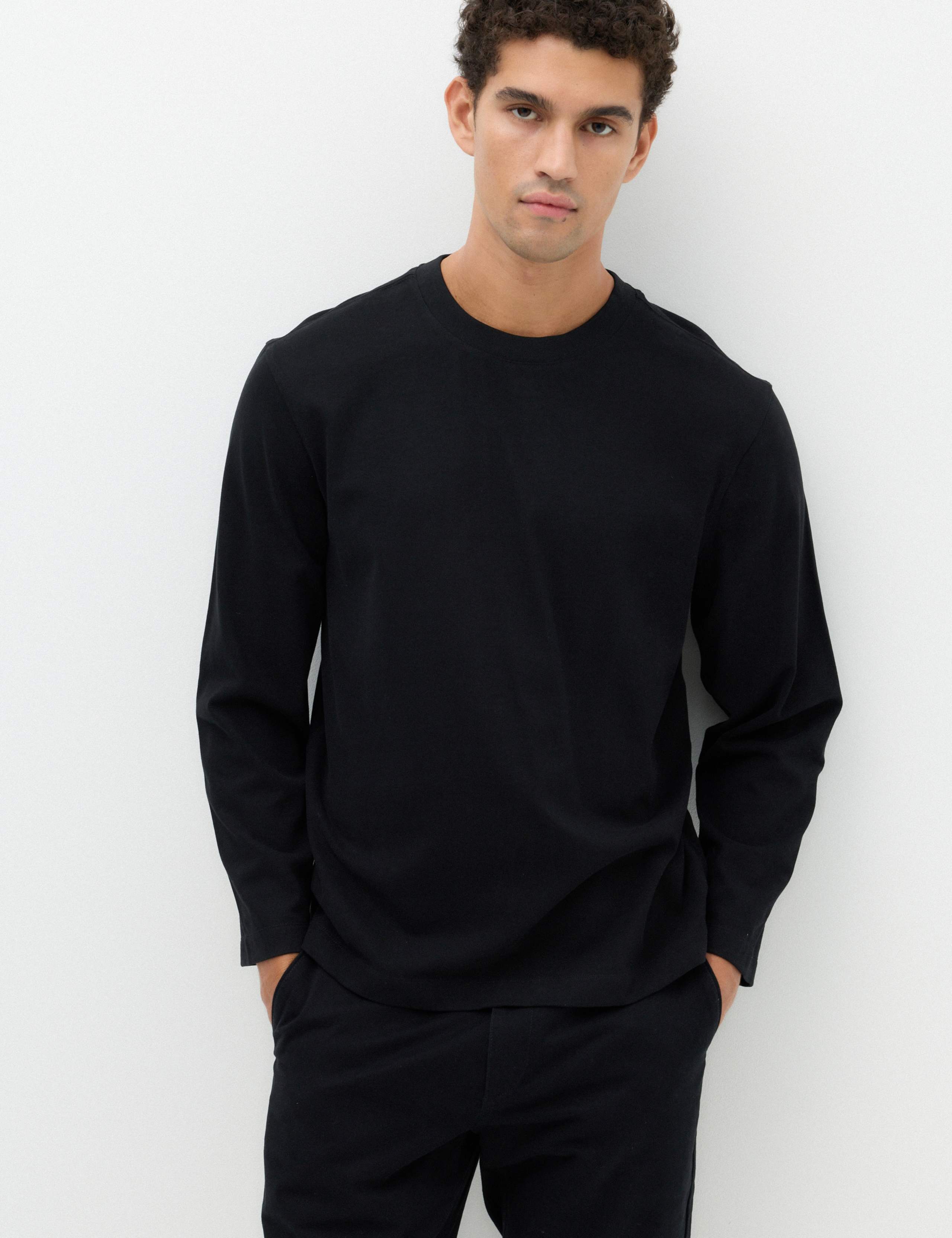 Pure Cotton Soft Touch Long Sleeve T-Shirt