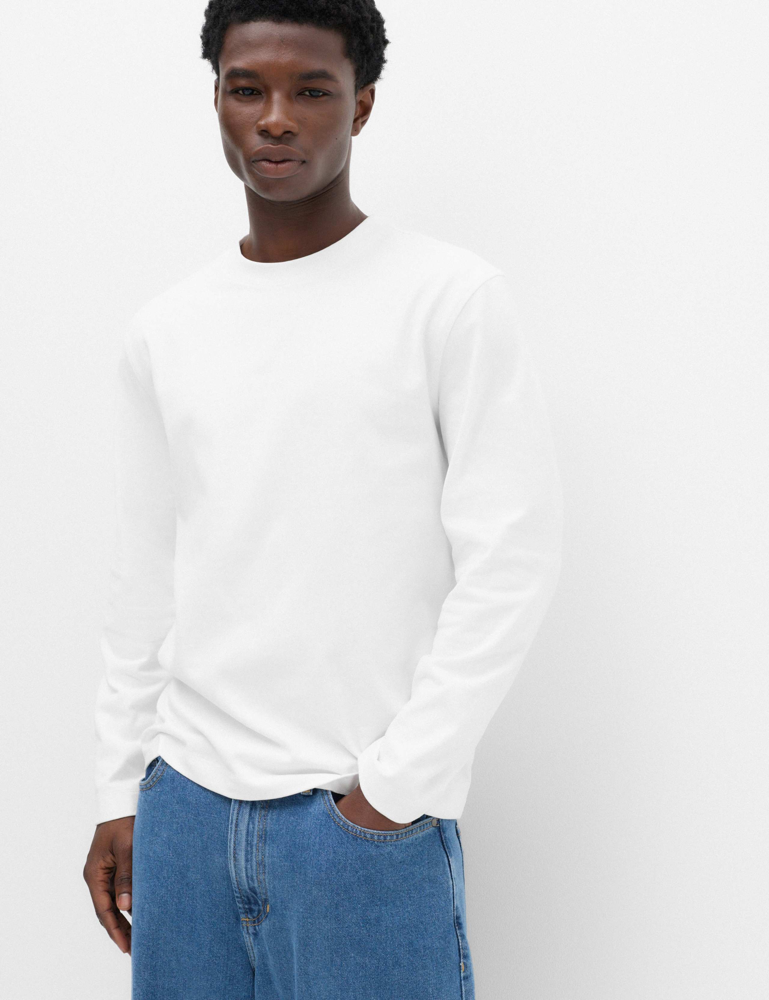 Pure Cotton Soft Touch Long Sleeve T-Shirt