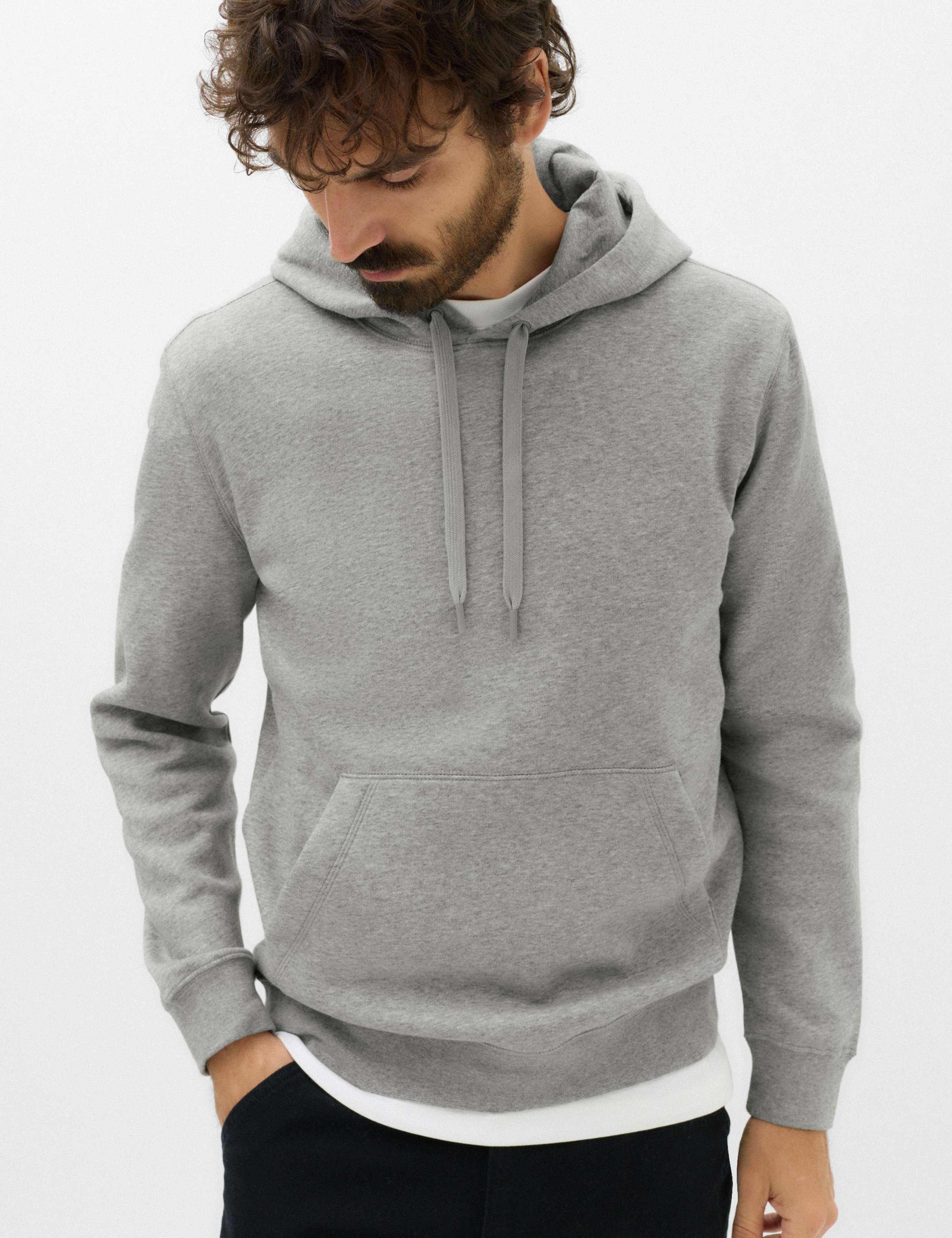 Cotton Rich Brushback Hoodie