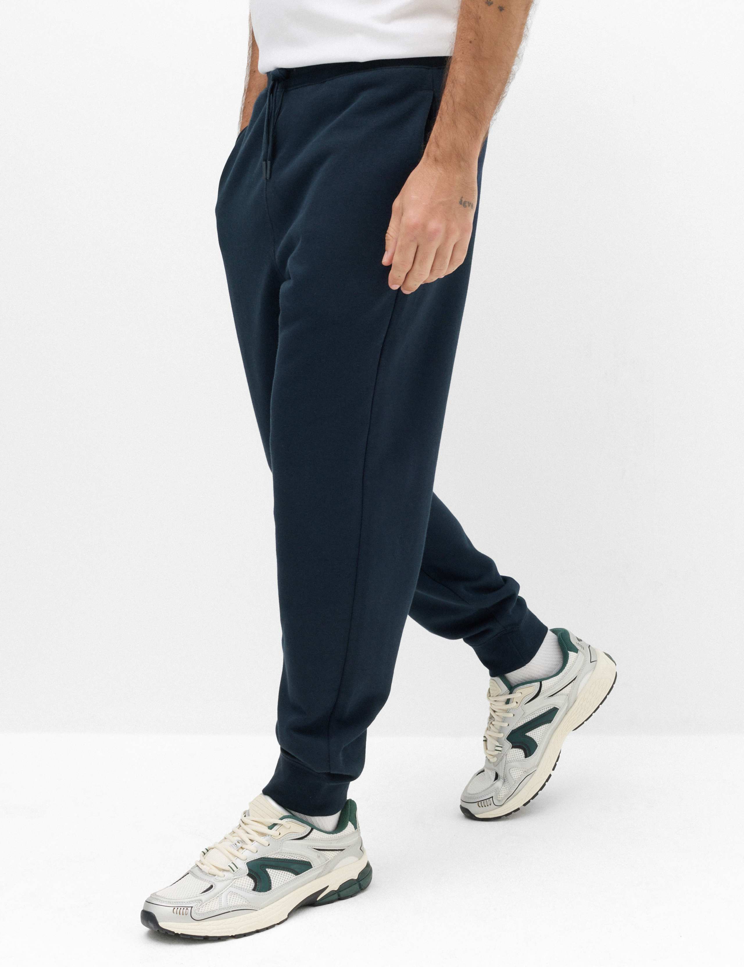 Cotton Rich Brushback Cuffed Joggers