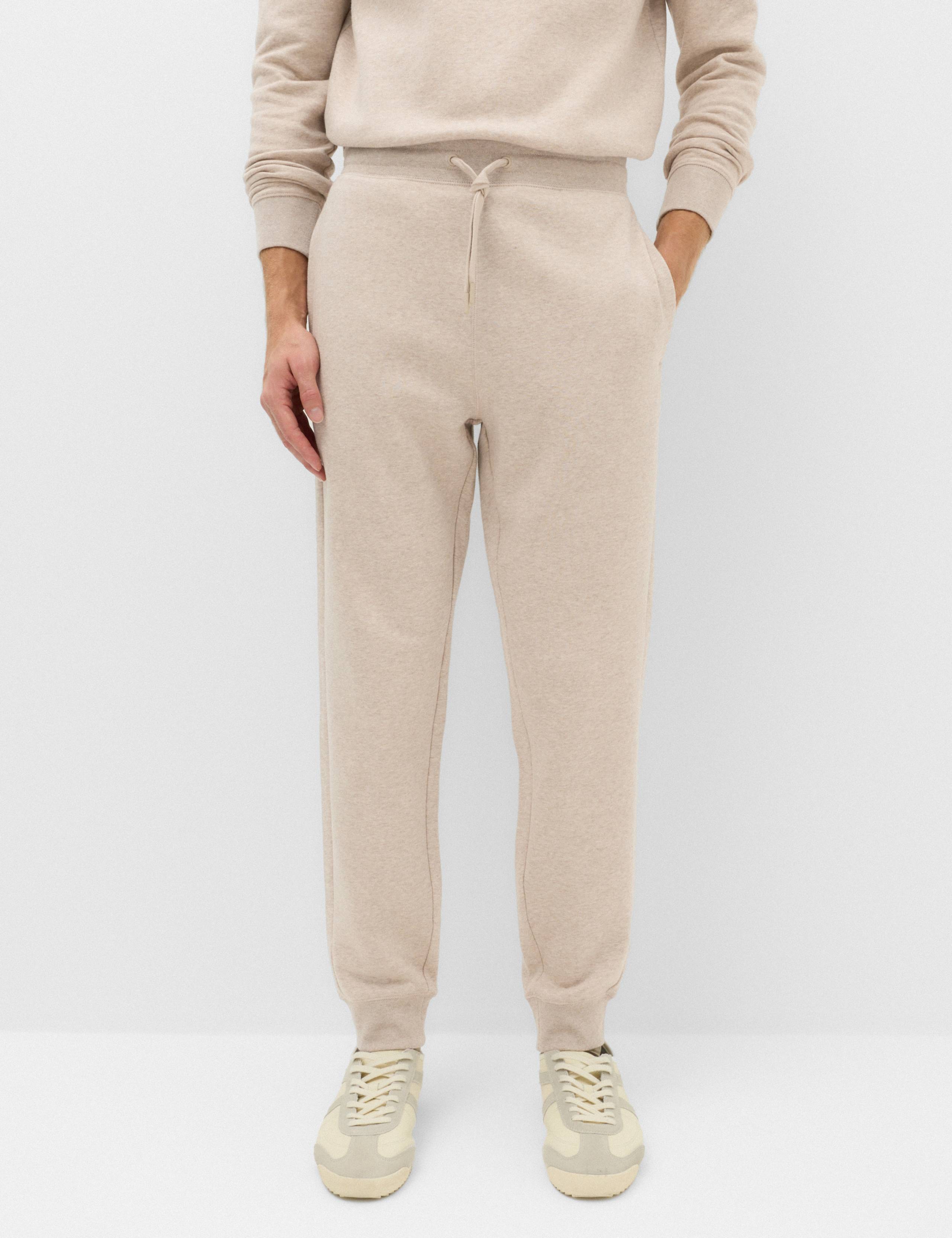 Cotton Rich Brushback Cuffed Joggers
